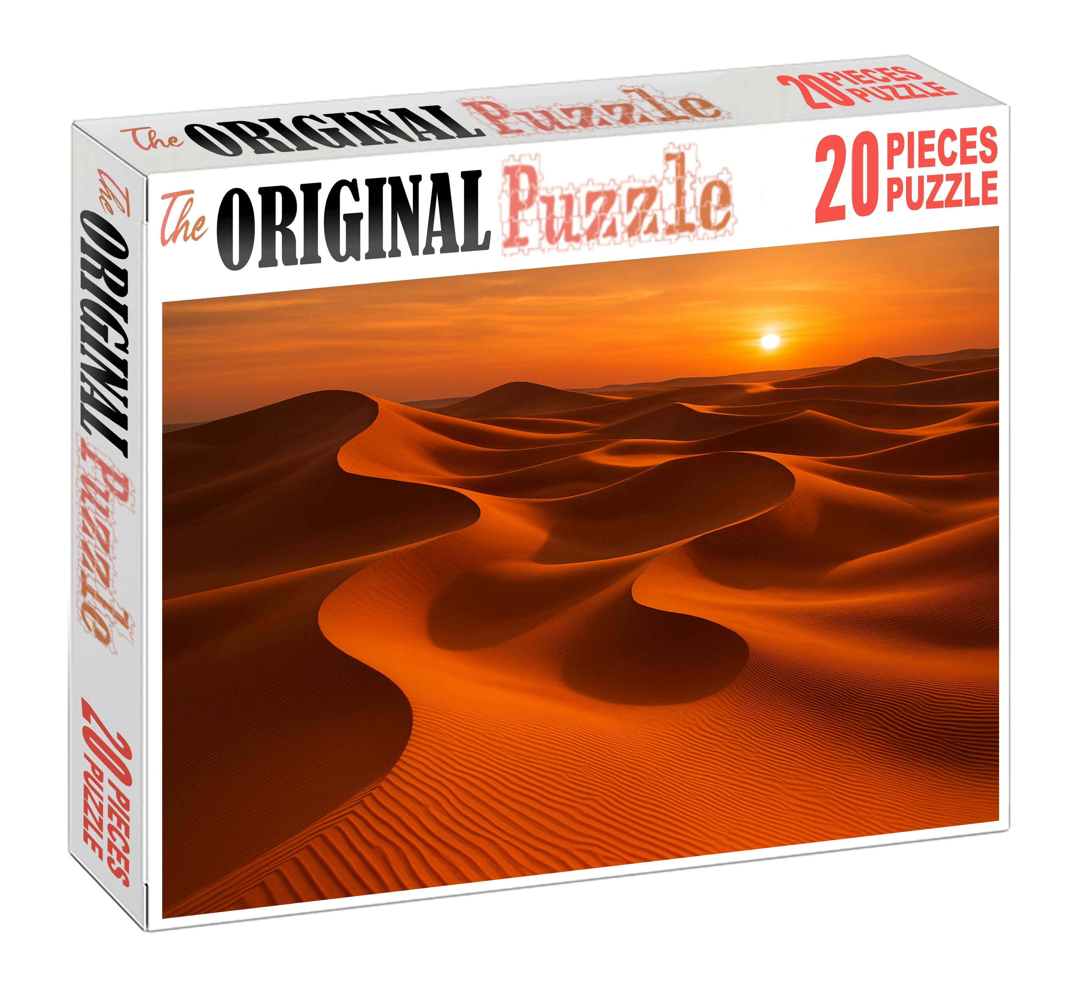 Sunset Dune Crescents 1000 Piece Puzzle
