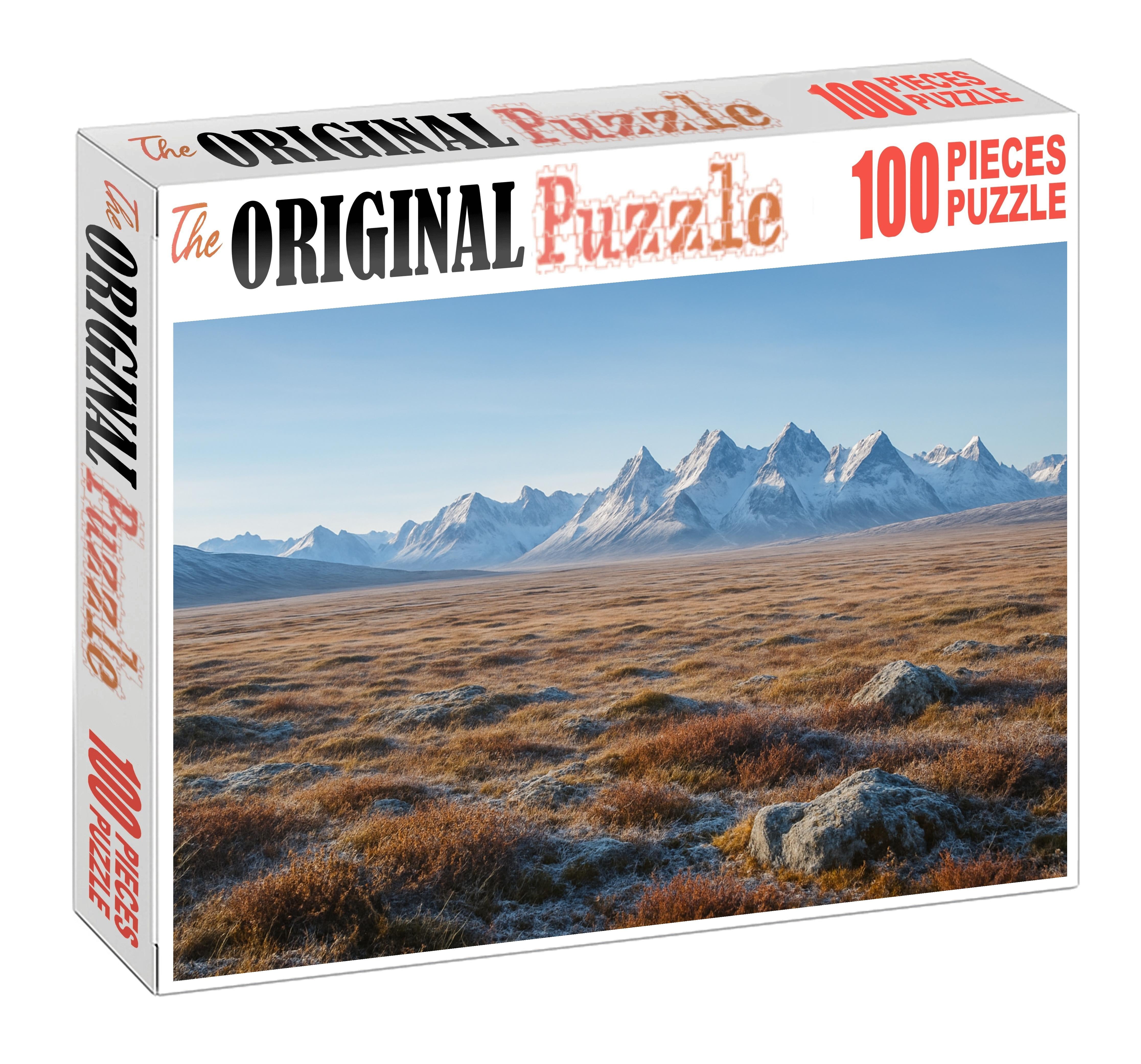 Frozen Tundra Expanse Custom Jigsaw Puzzle