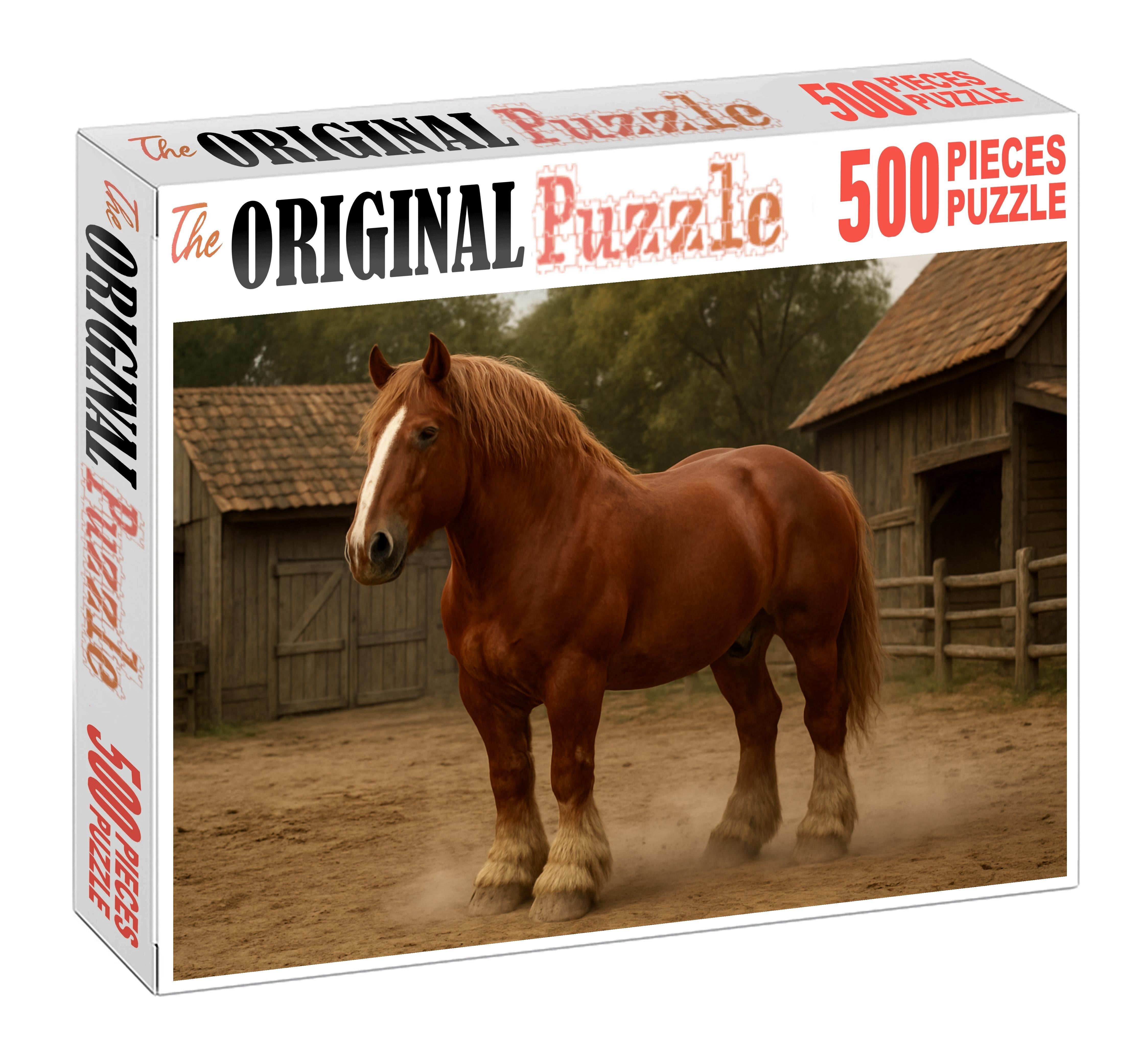Golden Harvest Draft Massive Sorrel Workhorse Challenging Puzzles