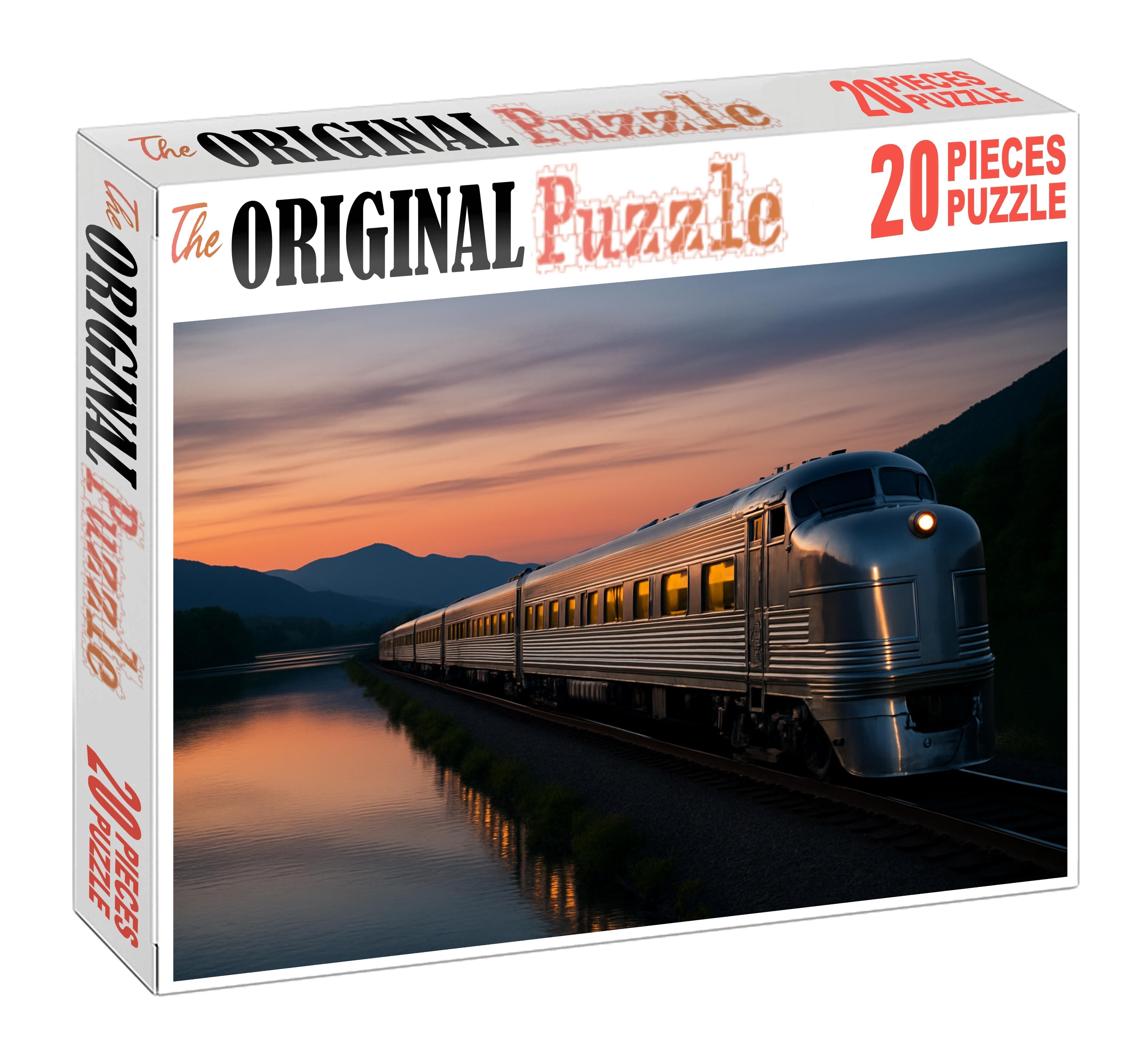 Silver Streamliner Sleeper 300 Piece Puzzle