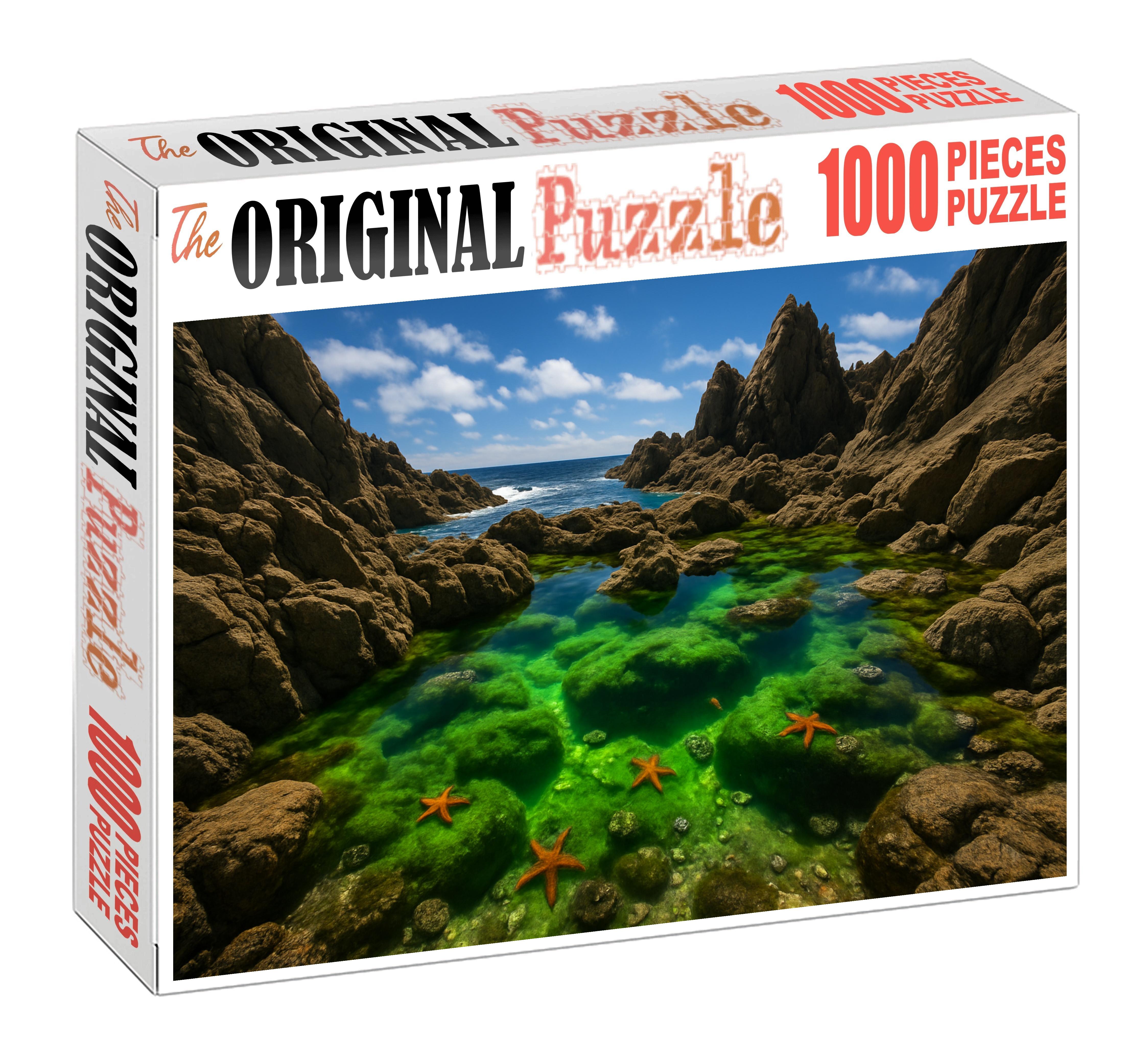 Emerald Tide Pool Sanctuary 50 Piece Puzzle