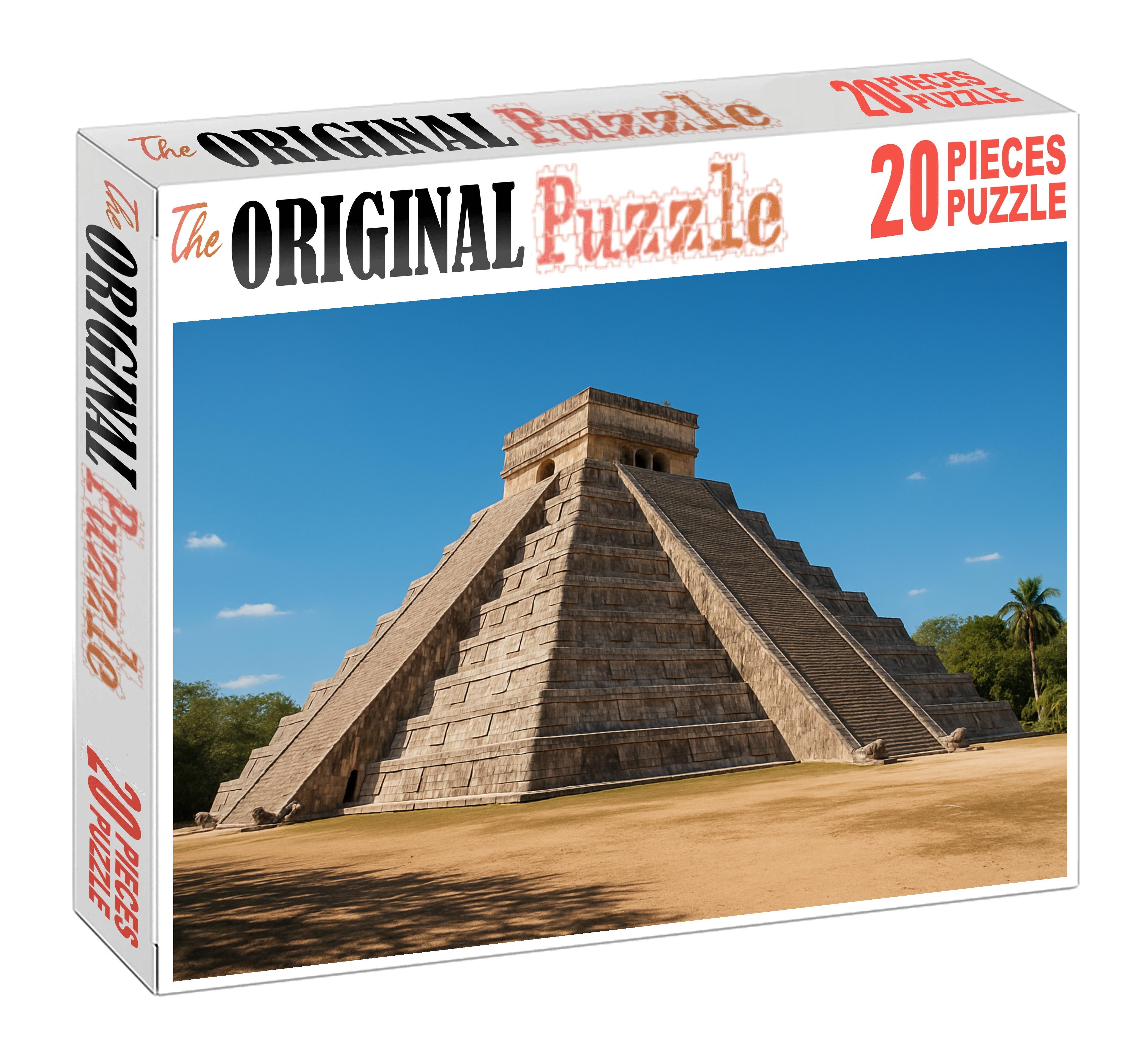 Chichen Itza Yucatan Peninsula Mexico  Recognized By 7938 Worldwide For Mayan Architectural Excellence Custom Jigsaw Puzzle