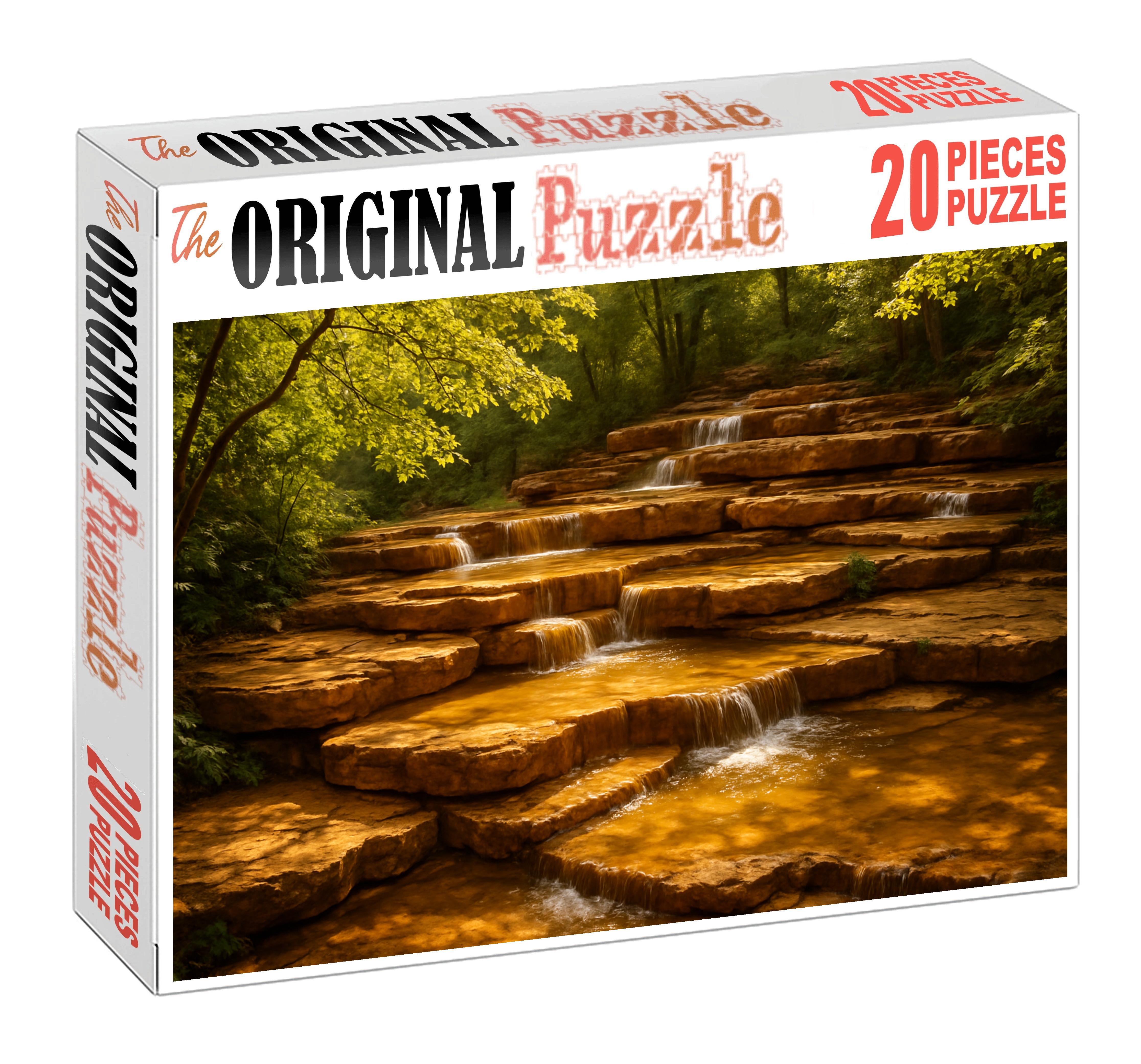 Amber Staircase Falls Challenging Puzzles