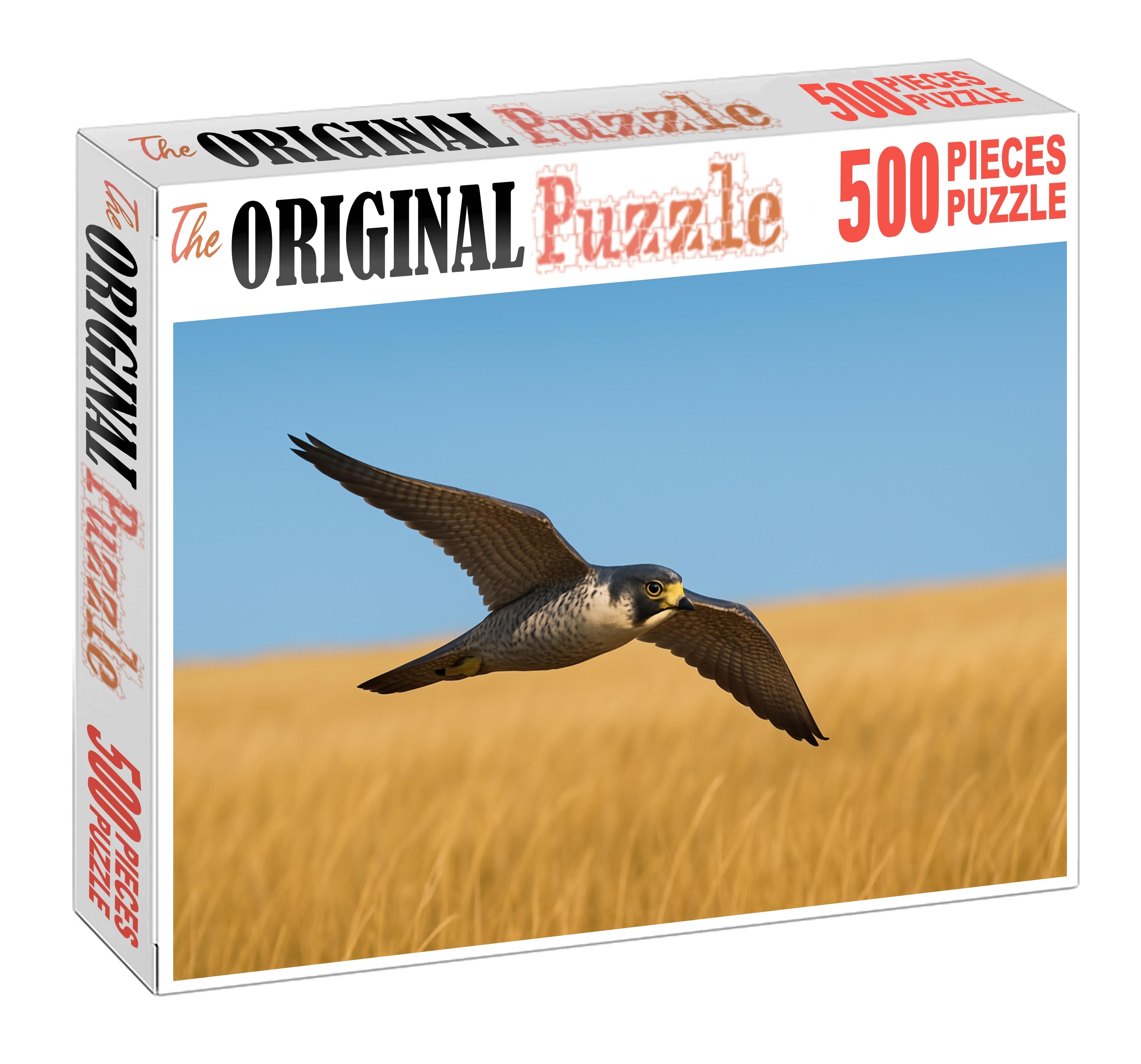 Prairie Falcon Speedster Of Open Plains Puzzle Challenge