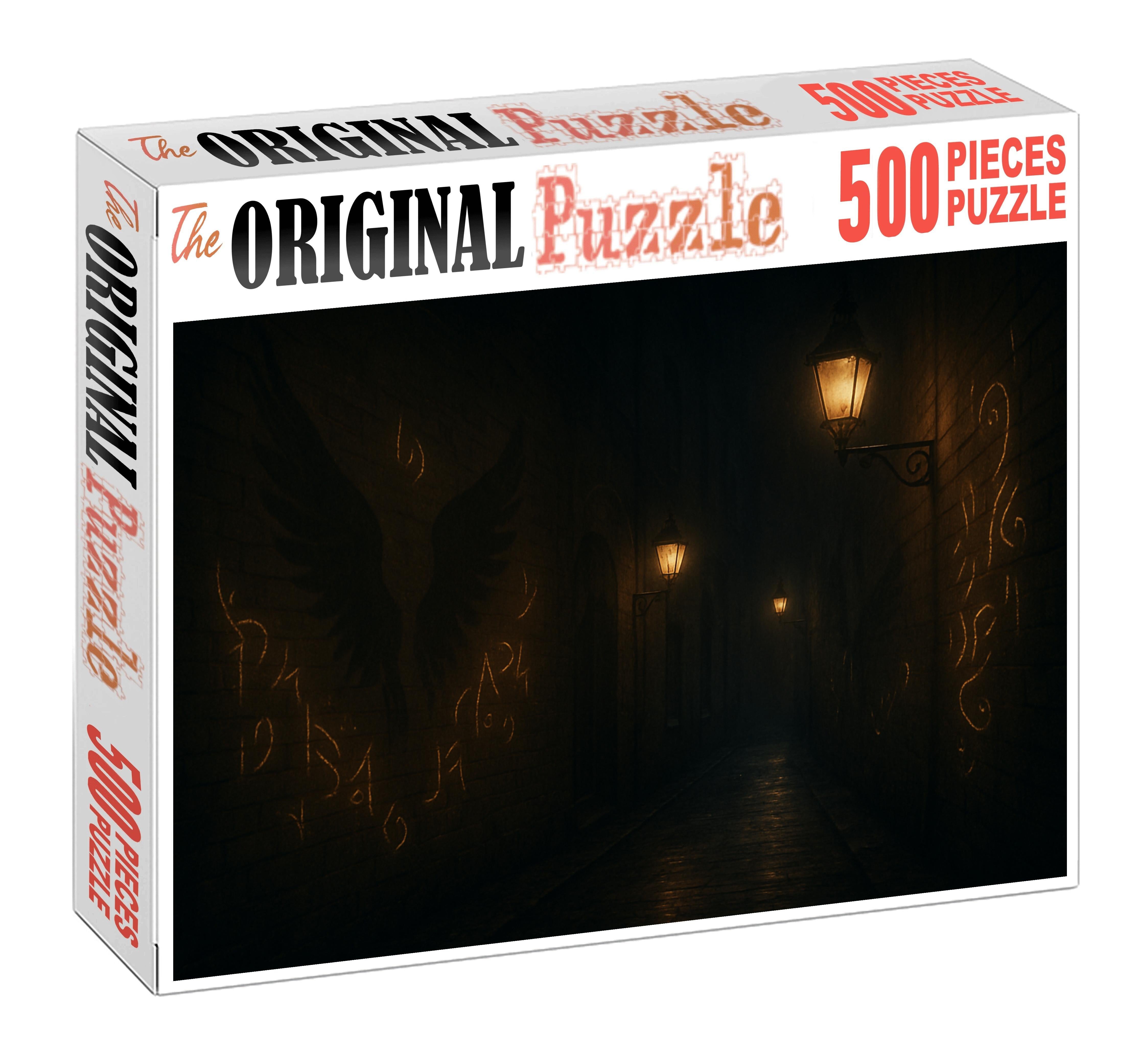 Modern Fantasy Urban Legends Mythical Creatures In Concrete Jungles 20 Piece Puzzle