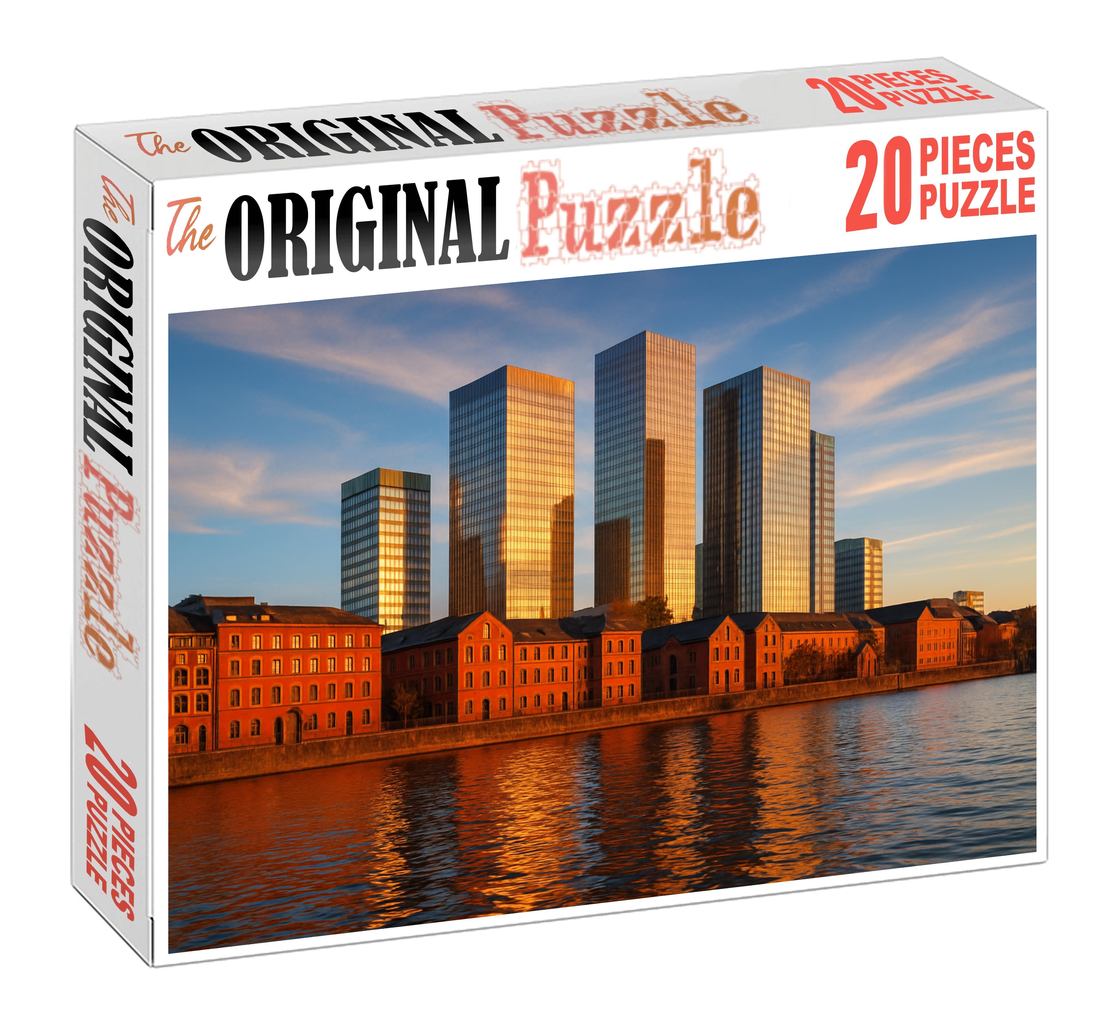 Buenos Aires Puerto Madero Skyline Riverfront Renewal With Contemporary Flair 300 Piece Puzzle