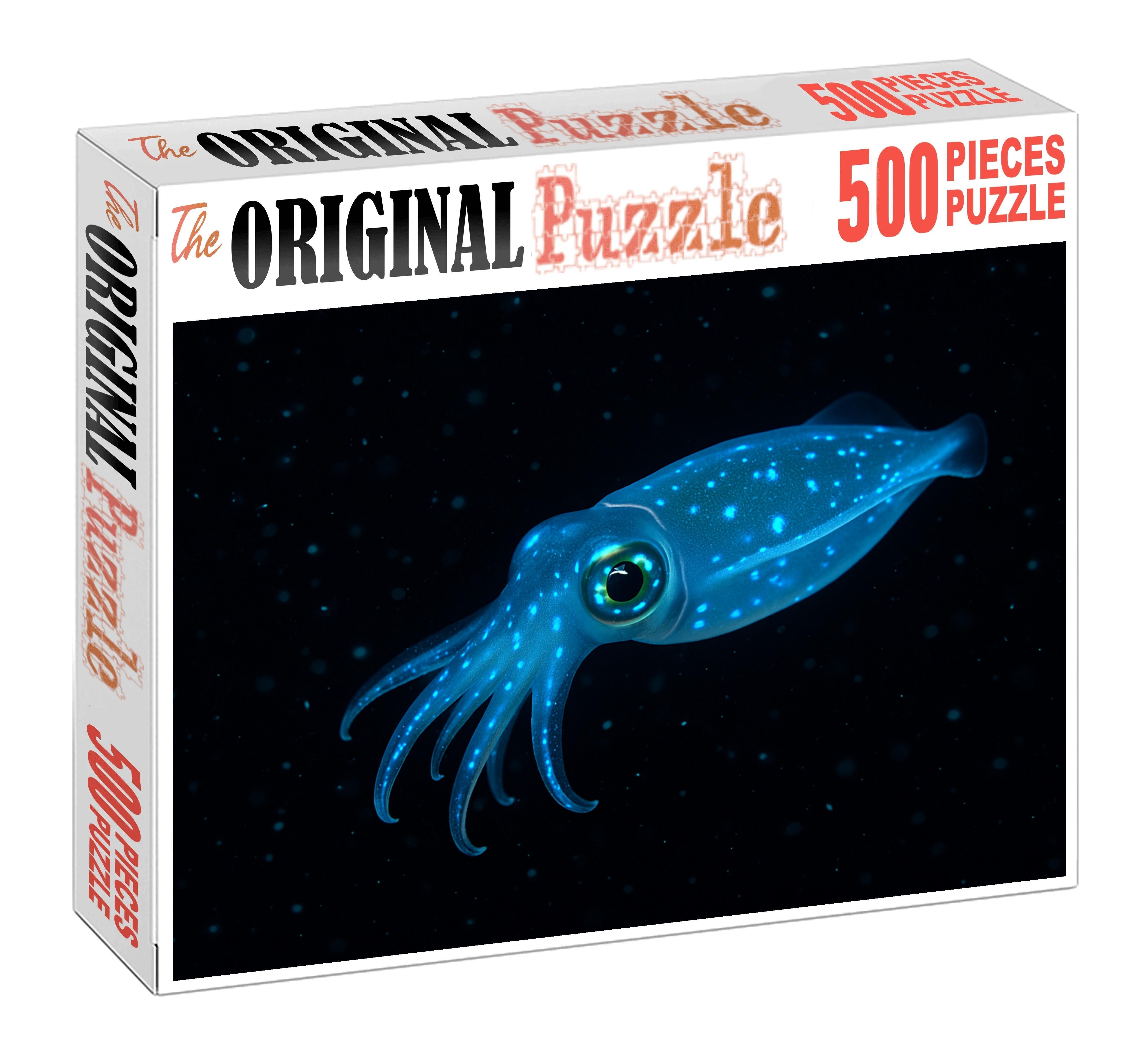 Glowing Phantom Squid Translucent Deep-sea Enigma Challenging Puzzles