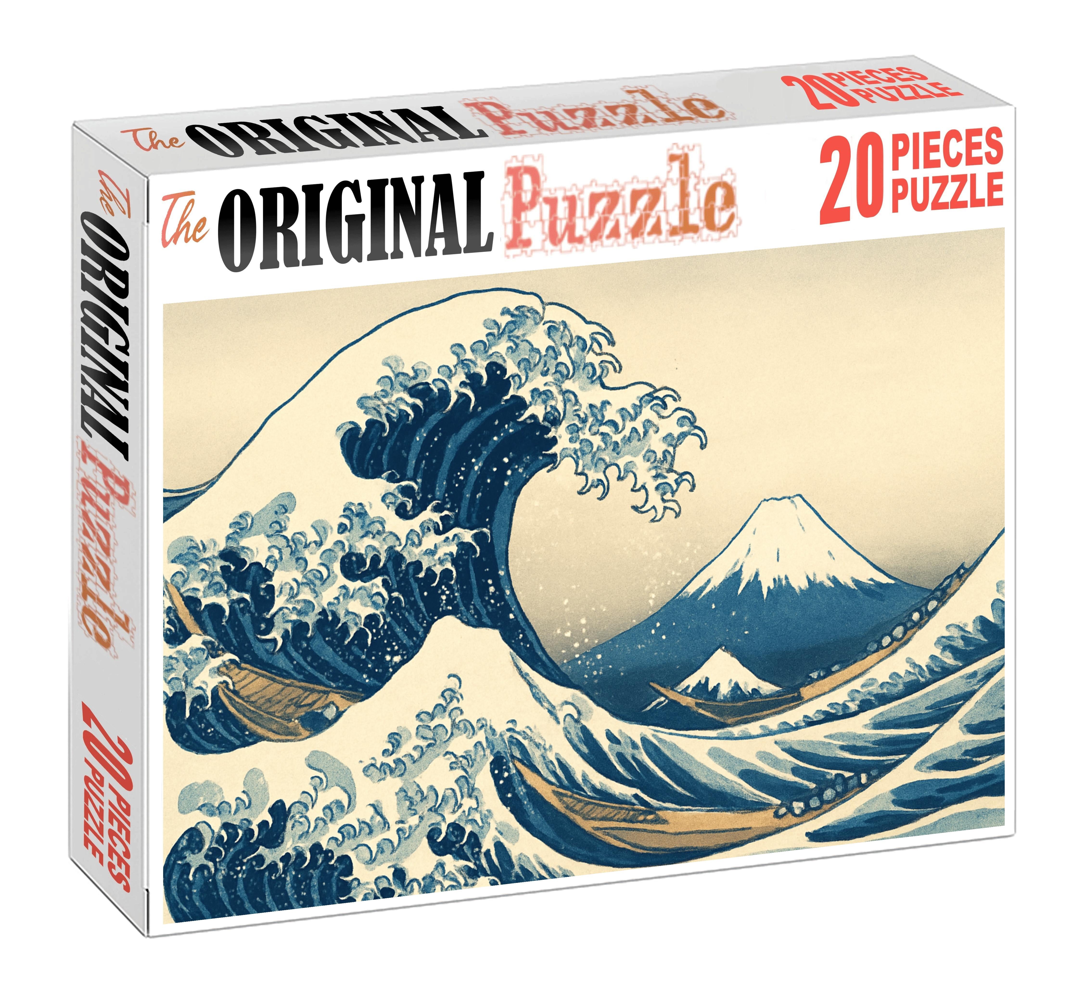The Great Wave Off Kanagawa Large Format Puzzle