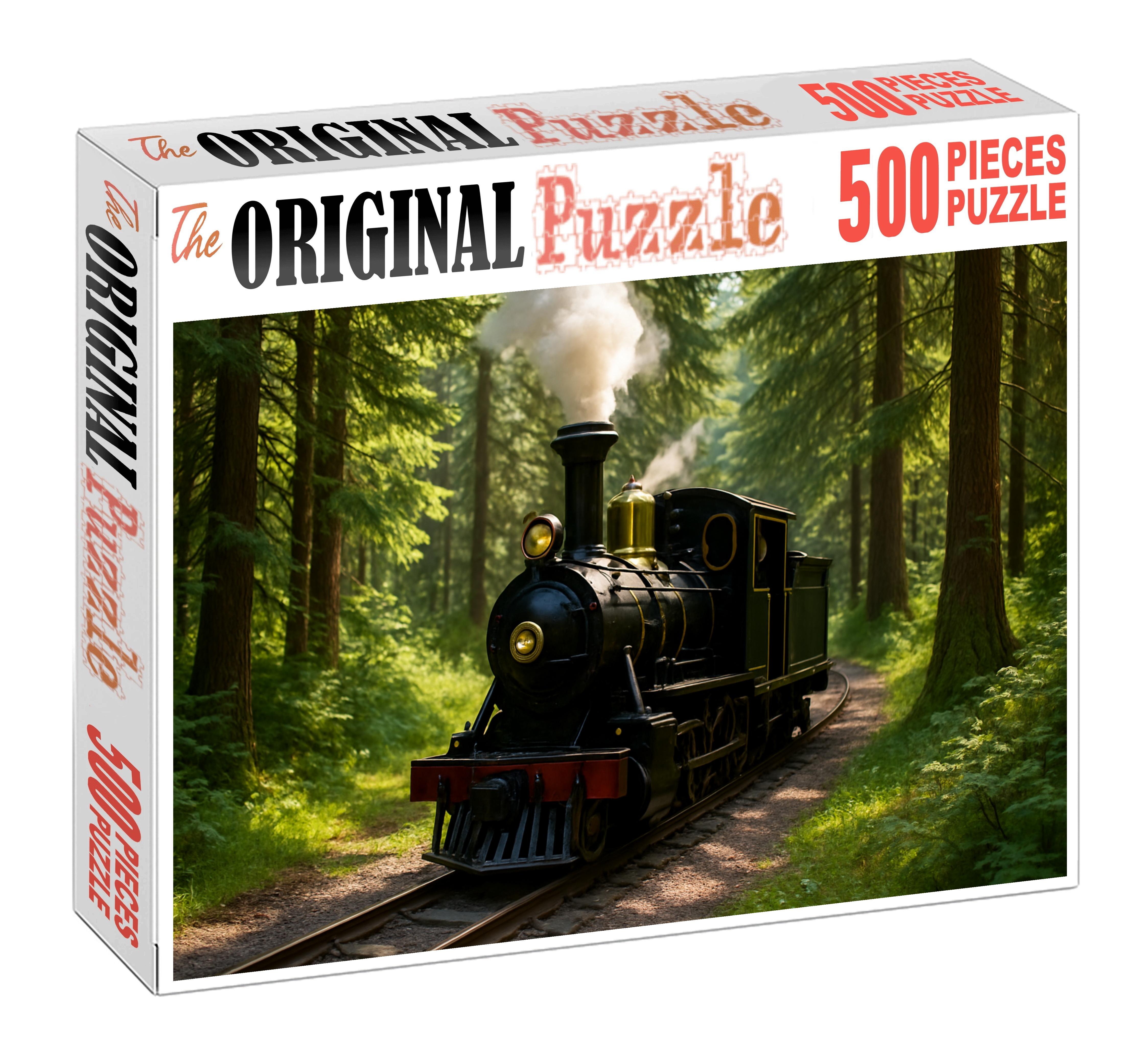 Evergreen Forest Narrow Gauge Easy Puzzles
