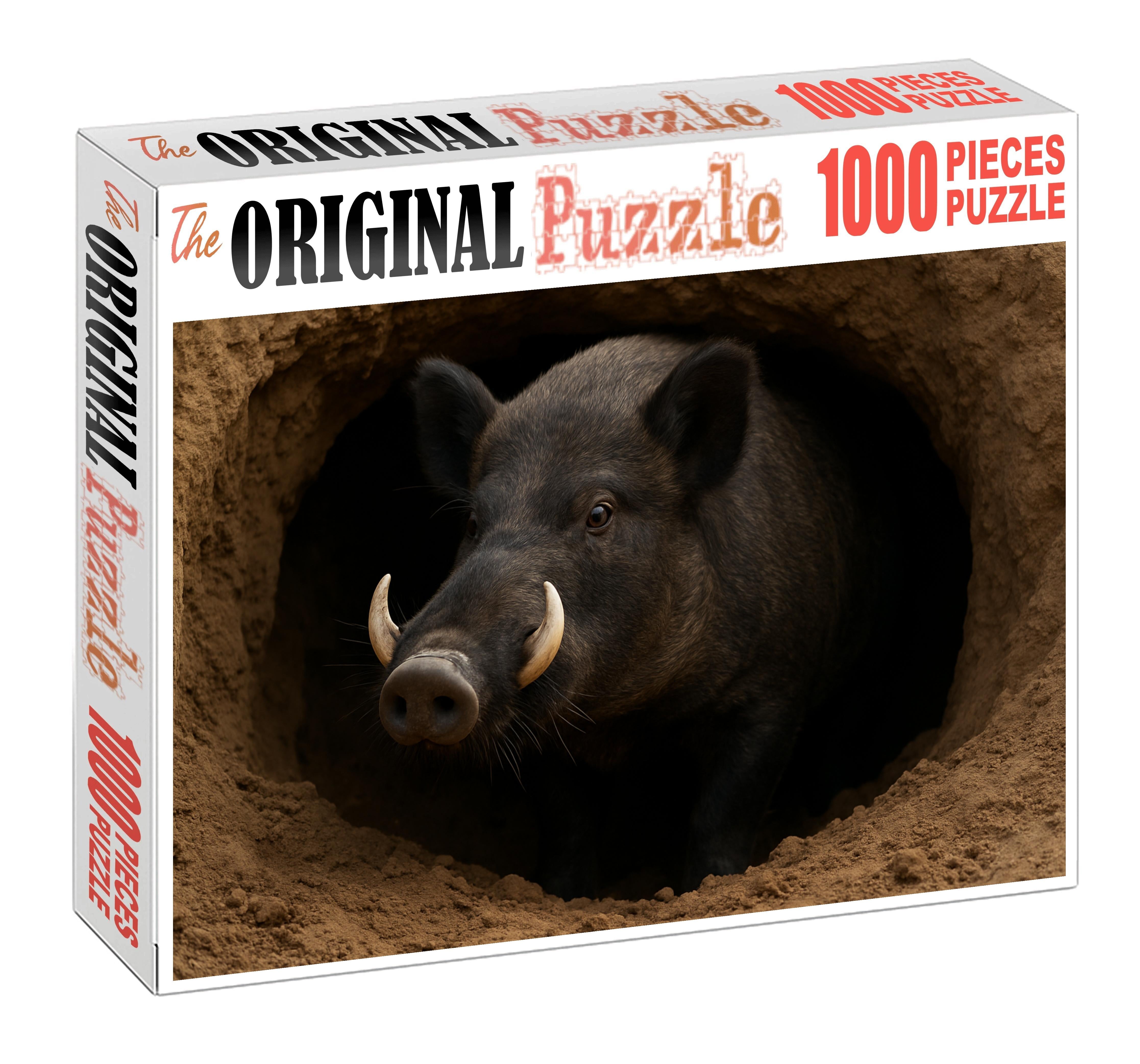 Shadow Tusked Mammal Subterranean Forager With Enormous Incisors Large Format Puzzle