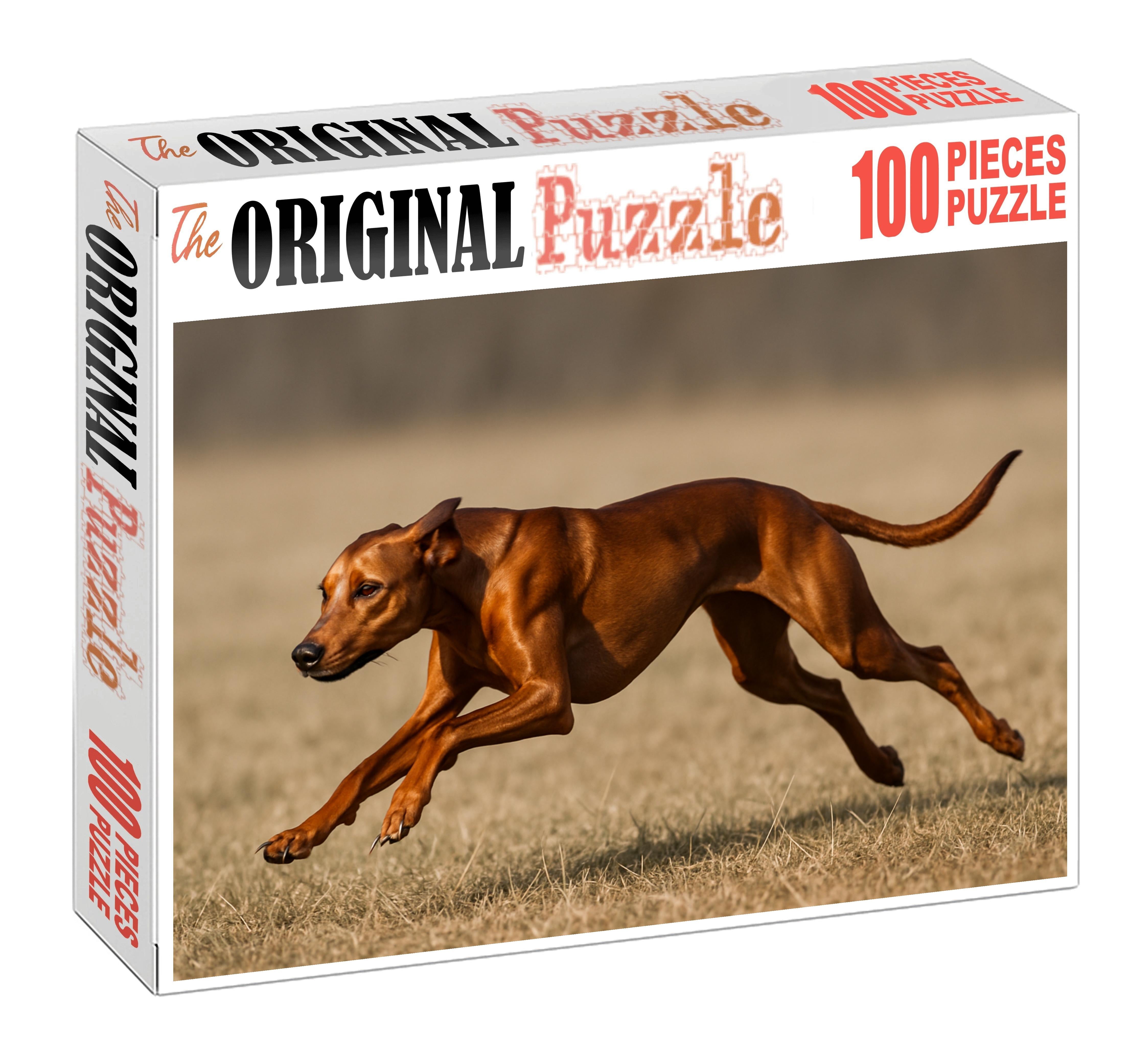 Bronze Flash Short-coated Energetic Hunter With Sharp Instincts Puzzle For Kids