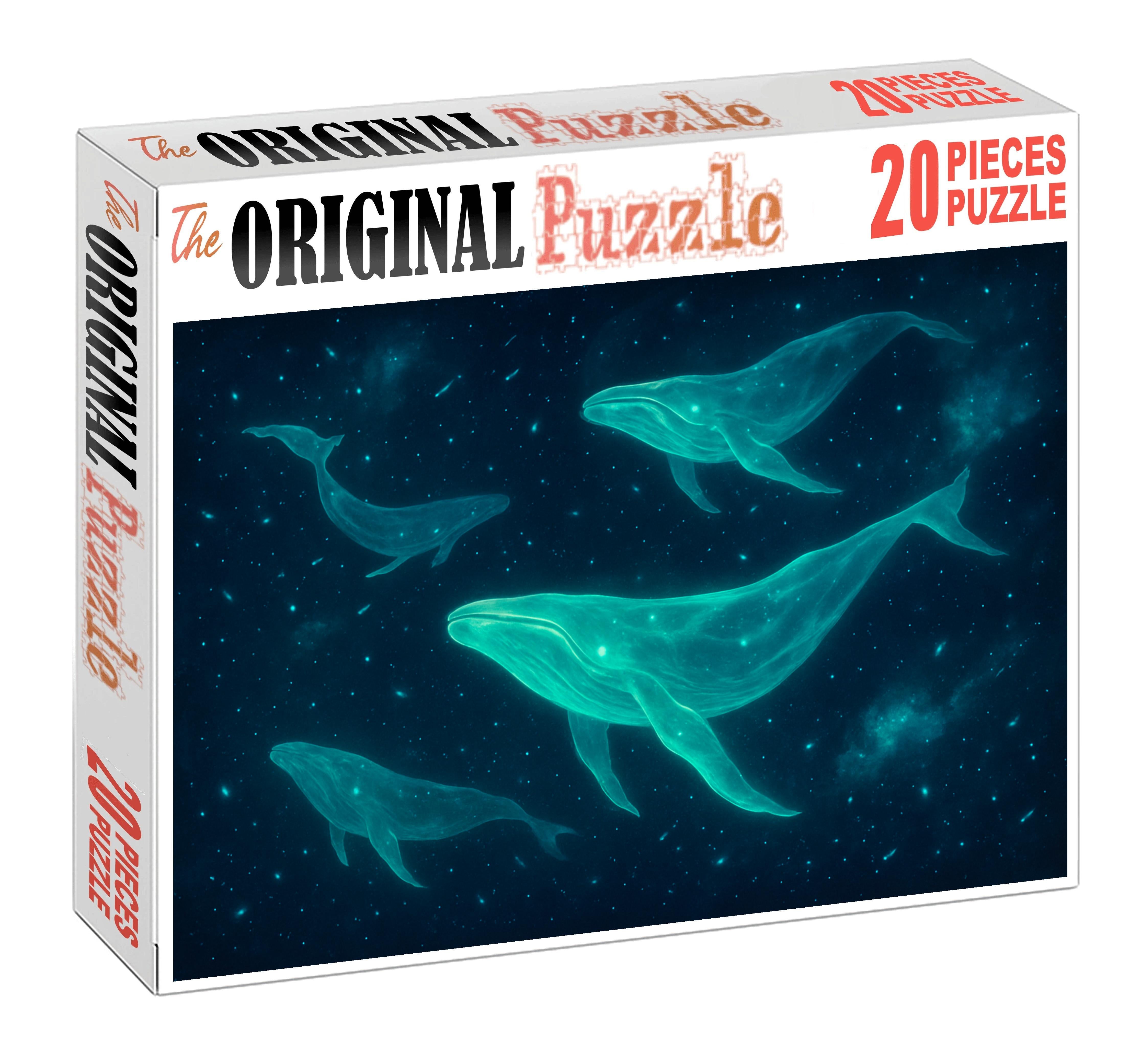 Space Whale Migration 500 Piece Puzzle
