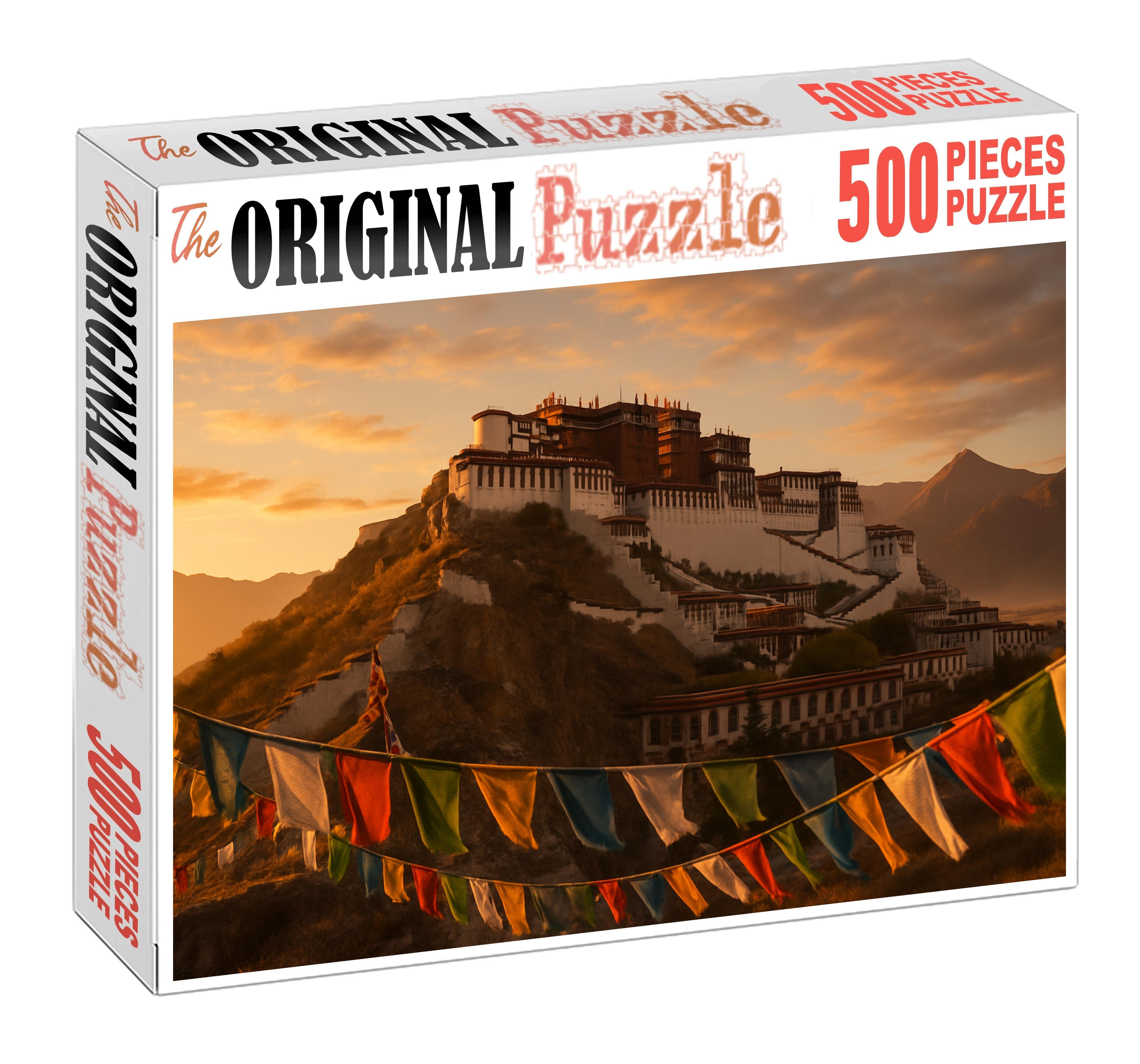 Potala Palace Perched In Lhasa Tibet China Recognized By 6502 Globally As A Sacred Buddhist Monument And Architectural Marvel Easy Puzzles