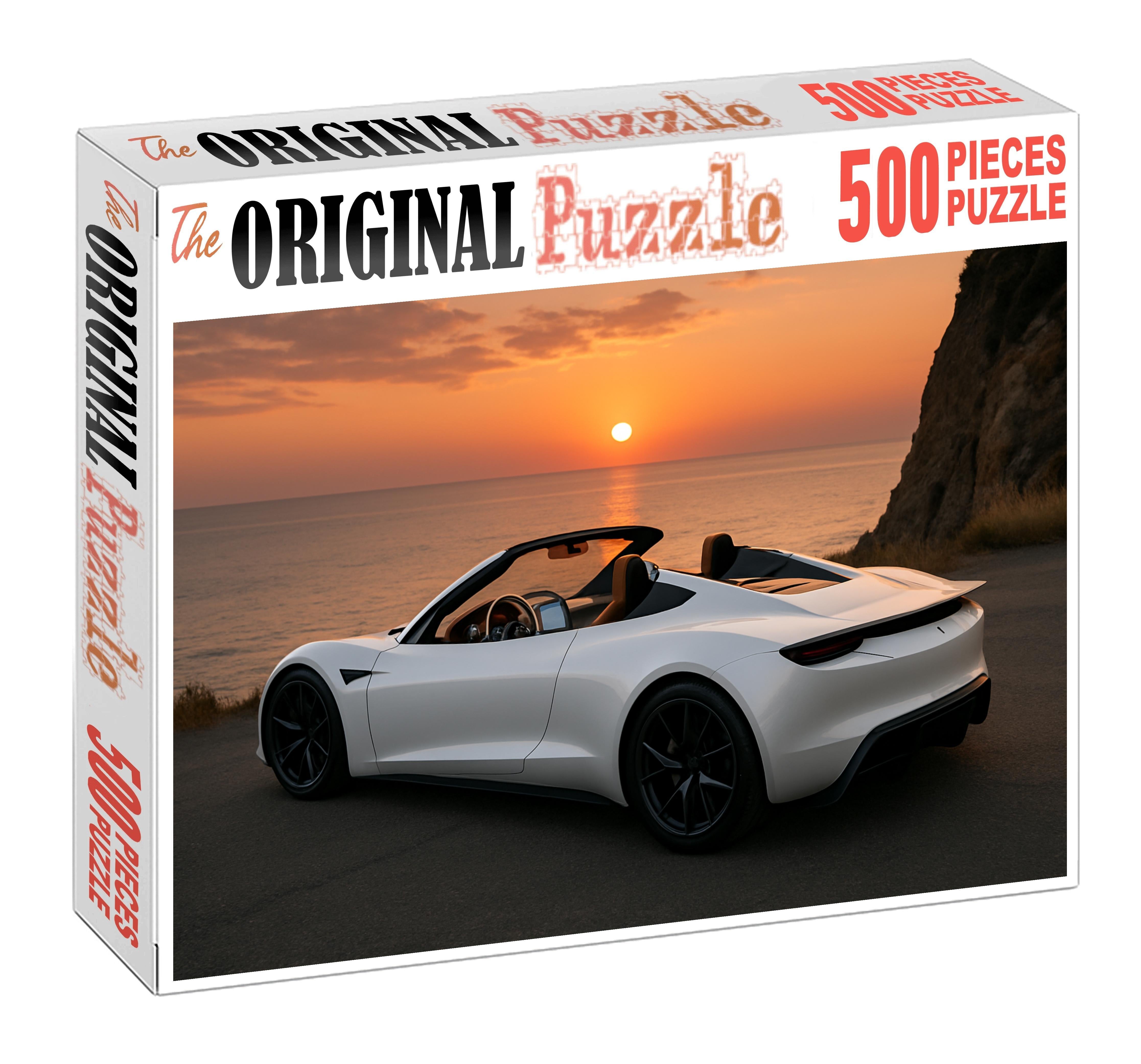 Nimbus Aero Ev Futuristic Electric Roadster With Enhanced Handling 300 Piece Puzzle