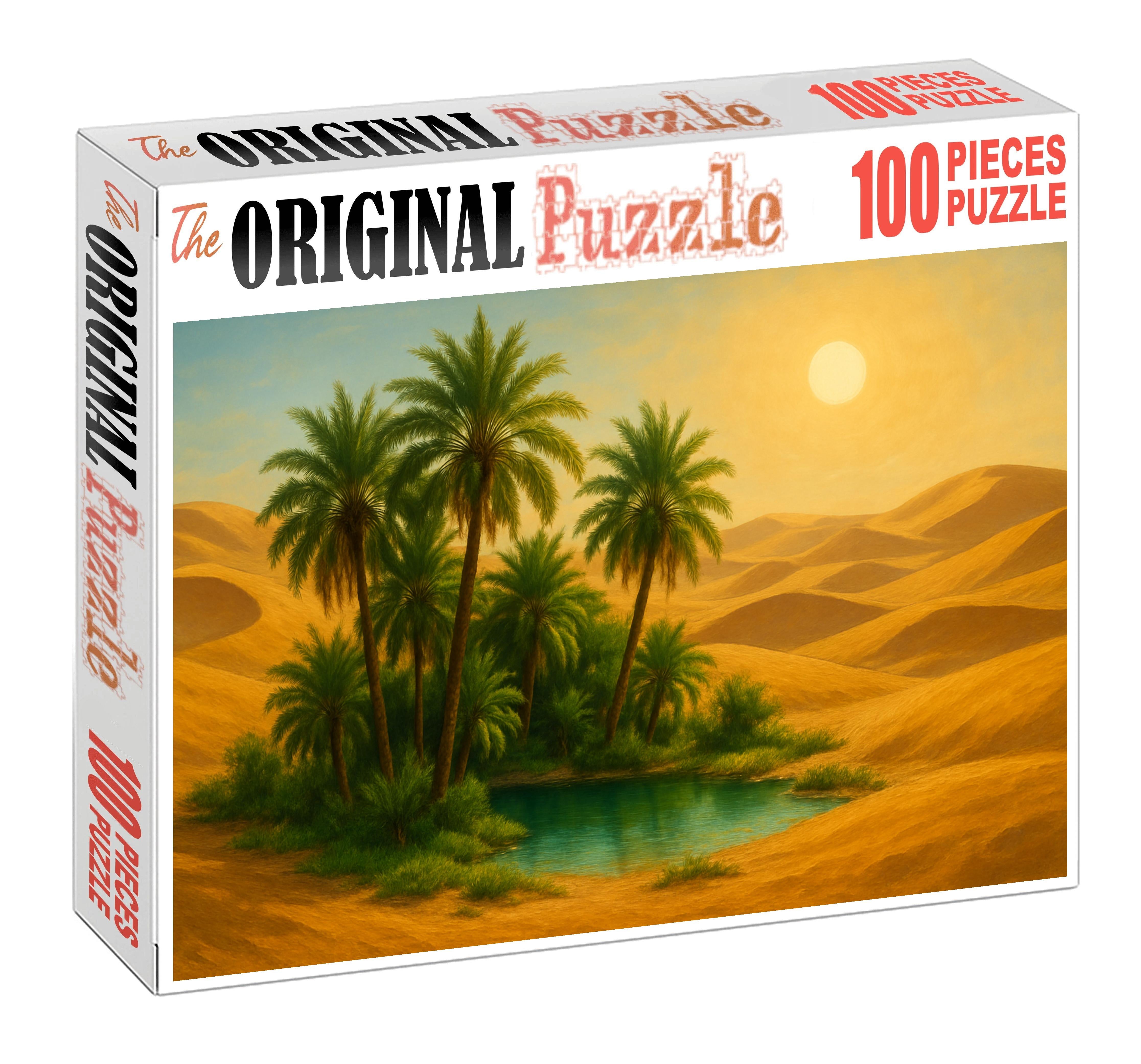 Emerald Oasis Refuge 200 Piece Puzzle