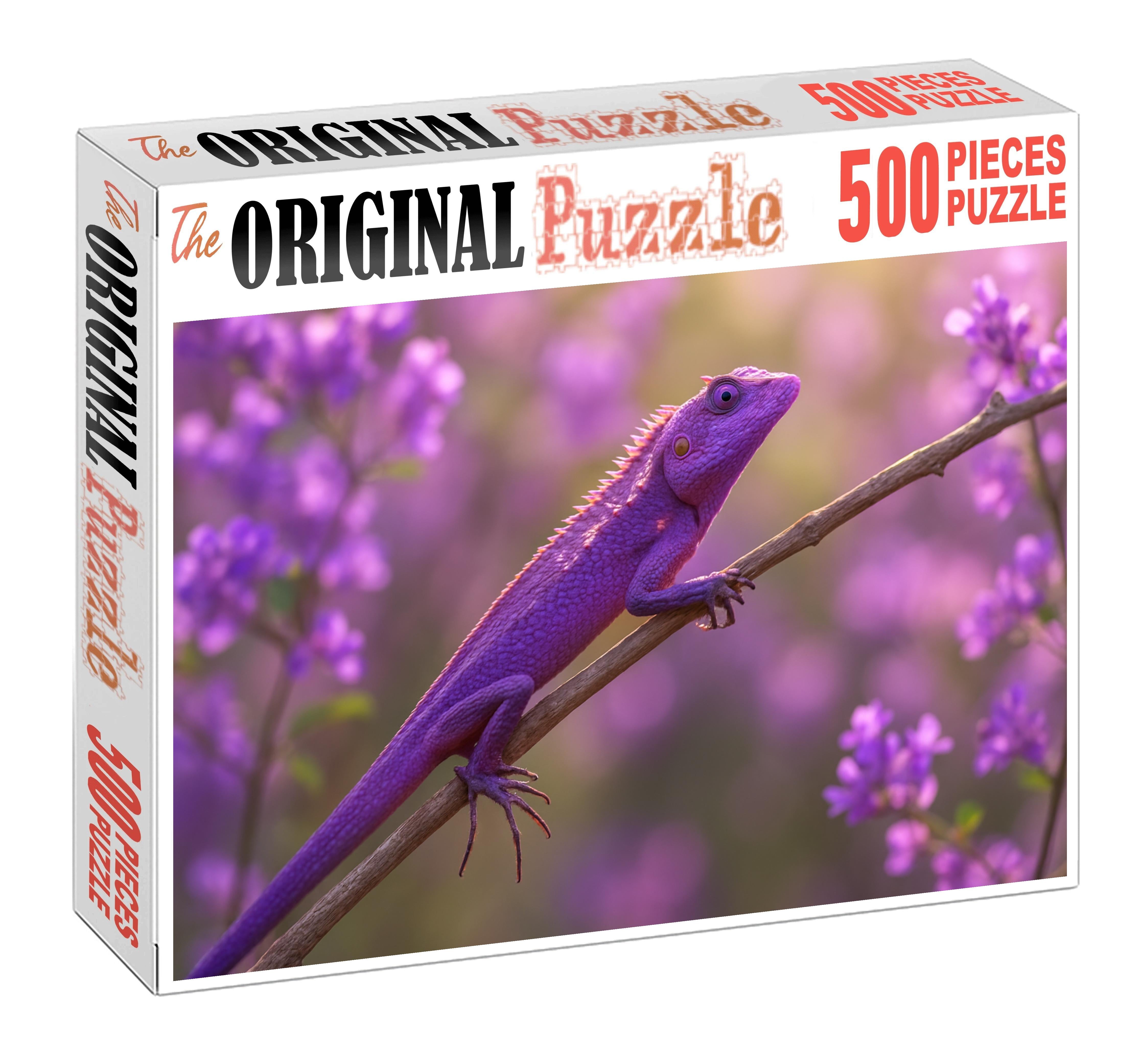 Violet Spine Anole 300 Piece Puzzle