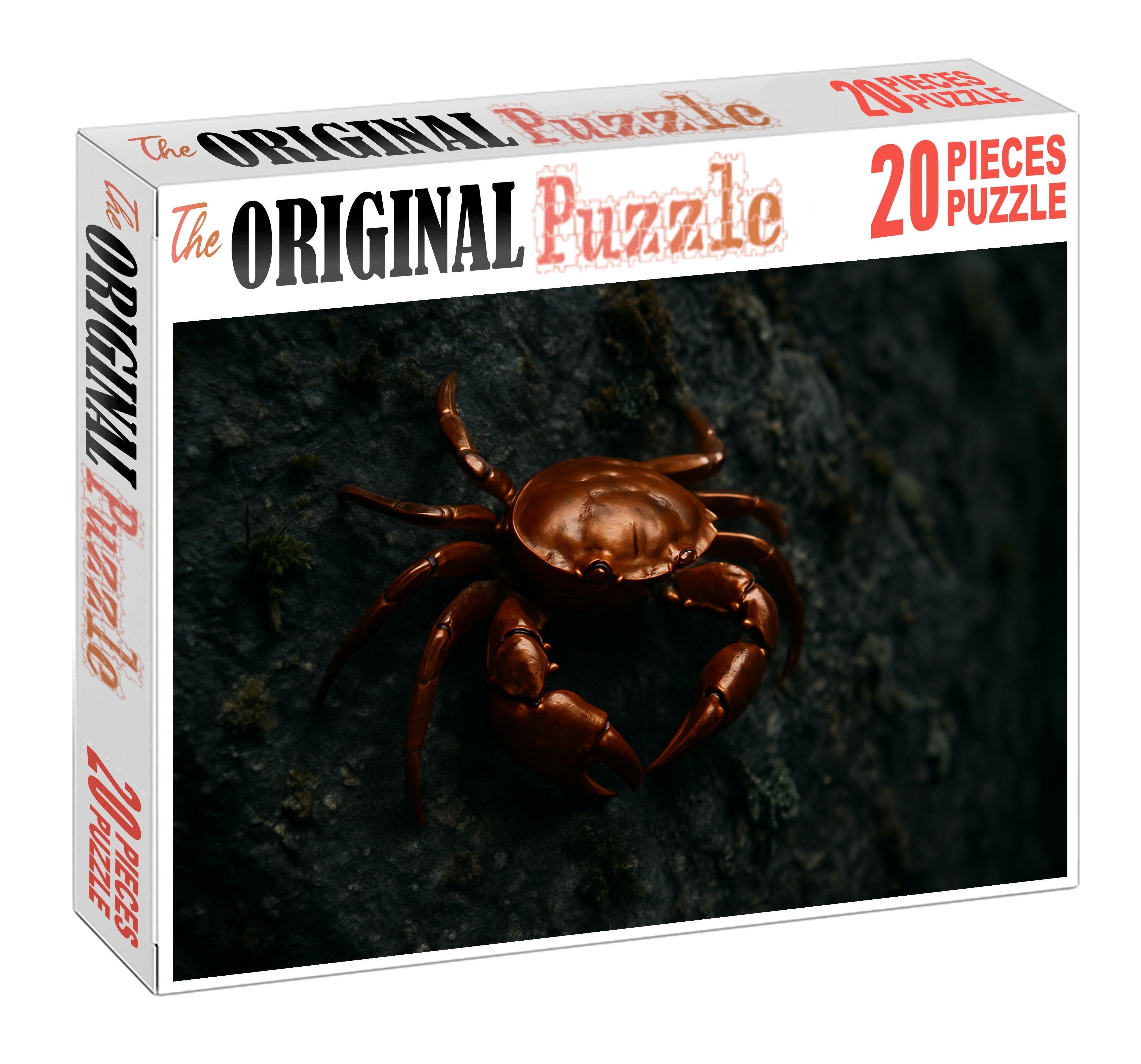 Copper Crest Crab Agile Climber With Metallic Shell 200 Piece Puzzle