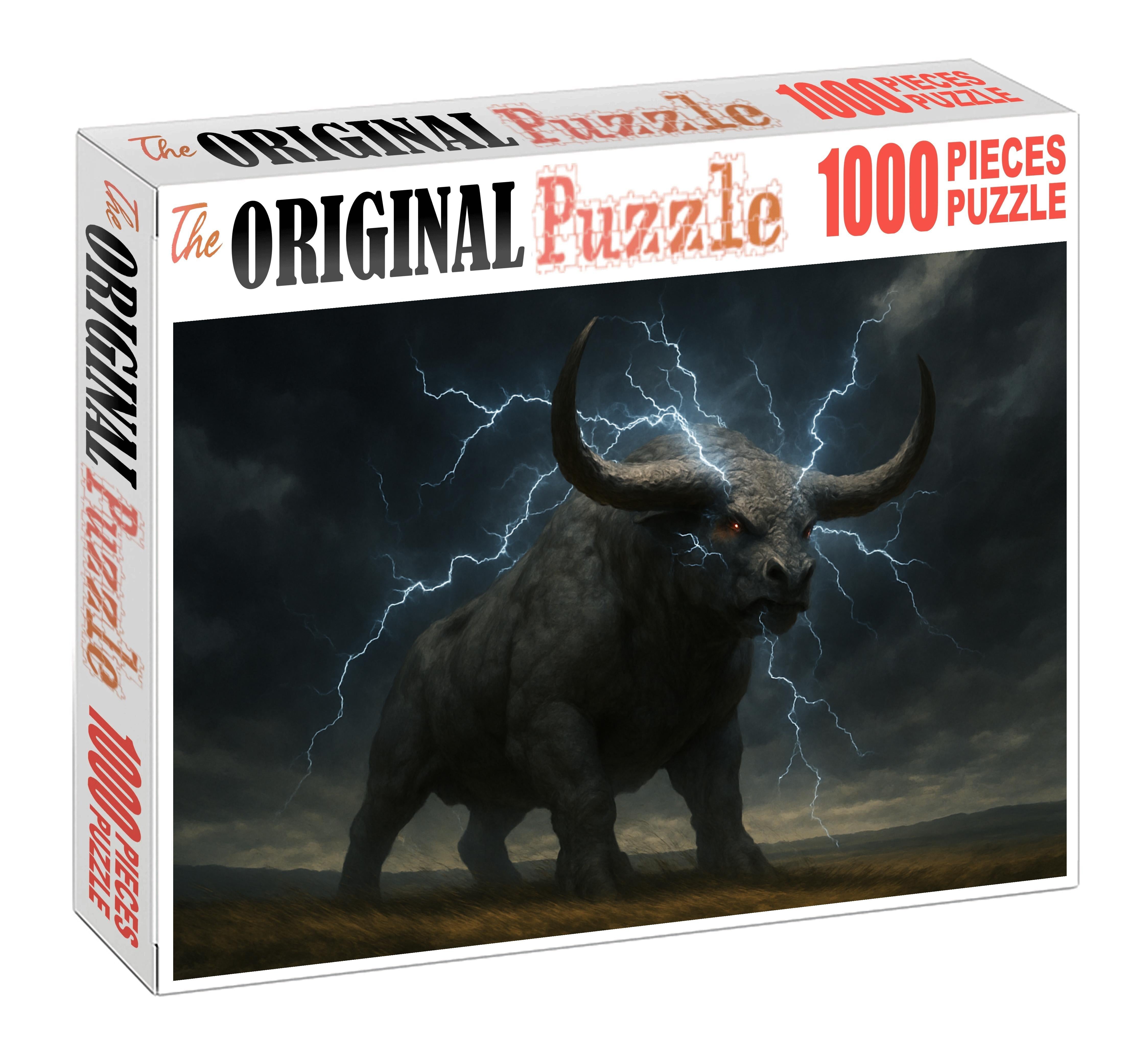 Thunderhide Behemoth Storm-forged Titan Of Rolling Plains Premium Puzzle Pieces