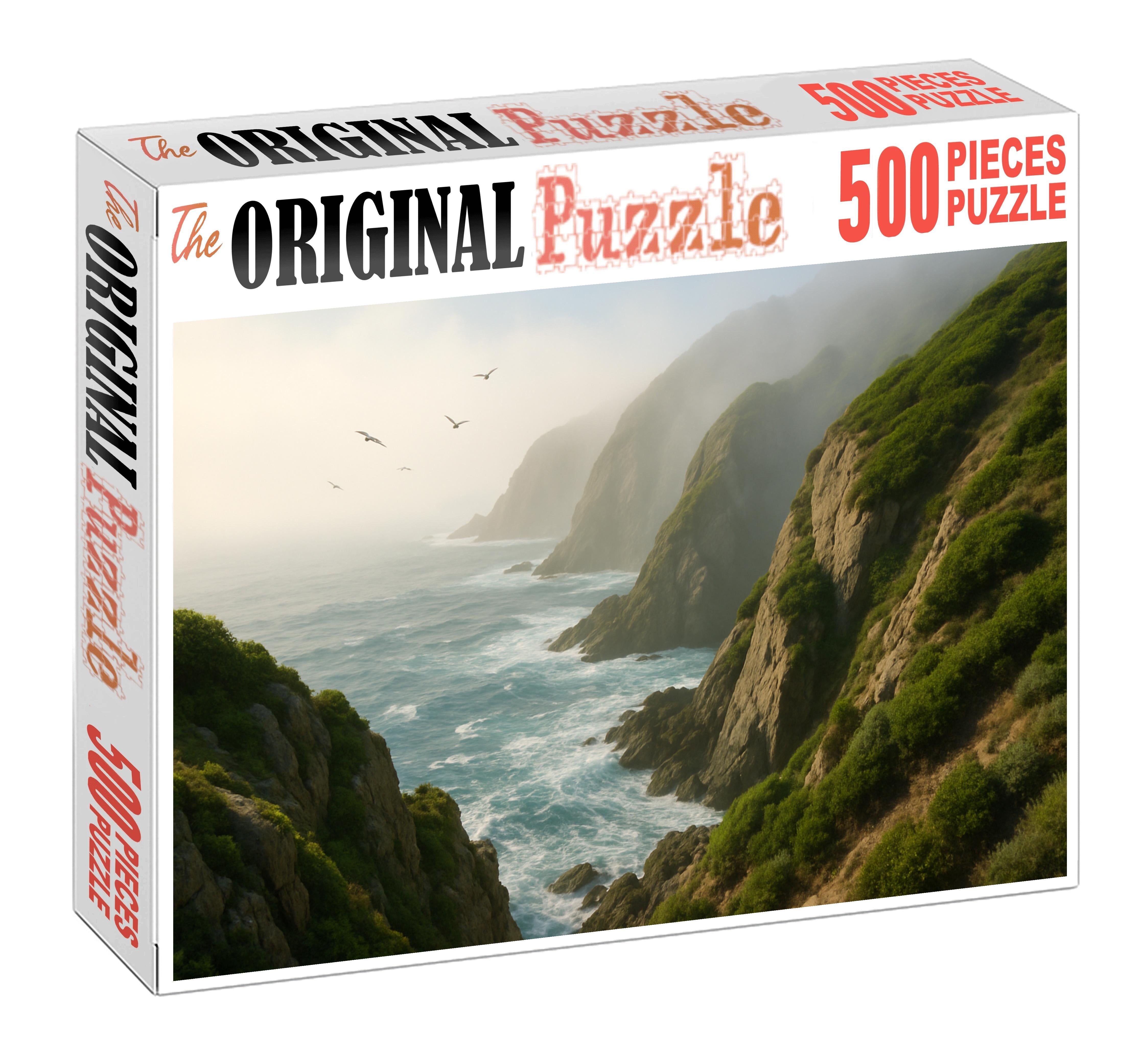 Serene Coastal Bluff Puzzle Collection
