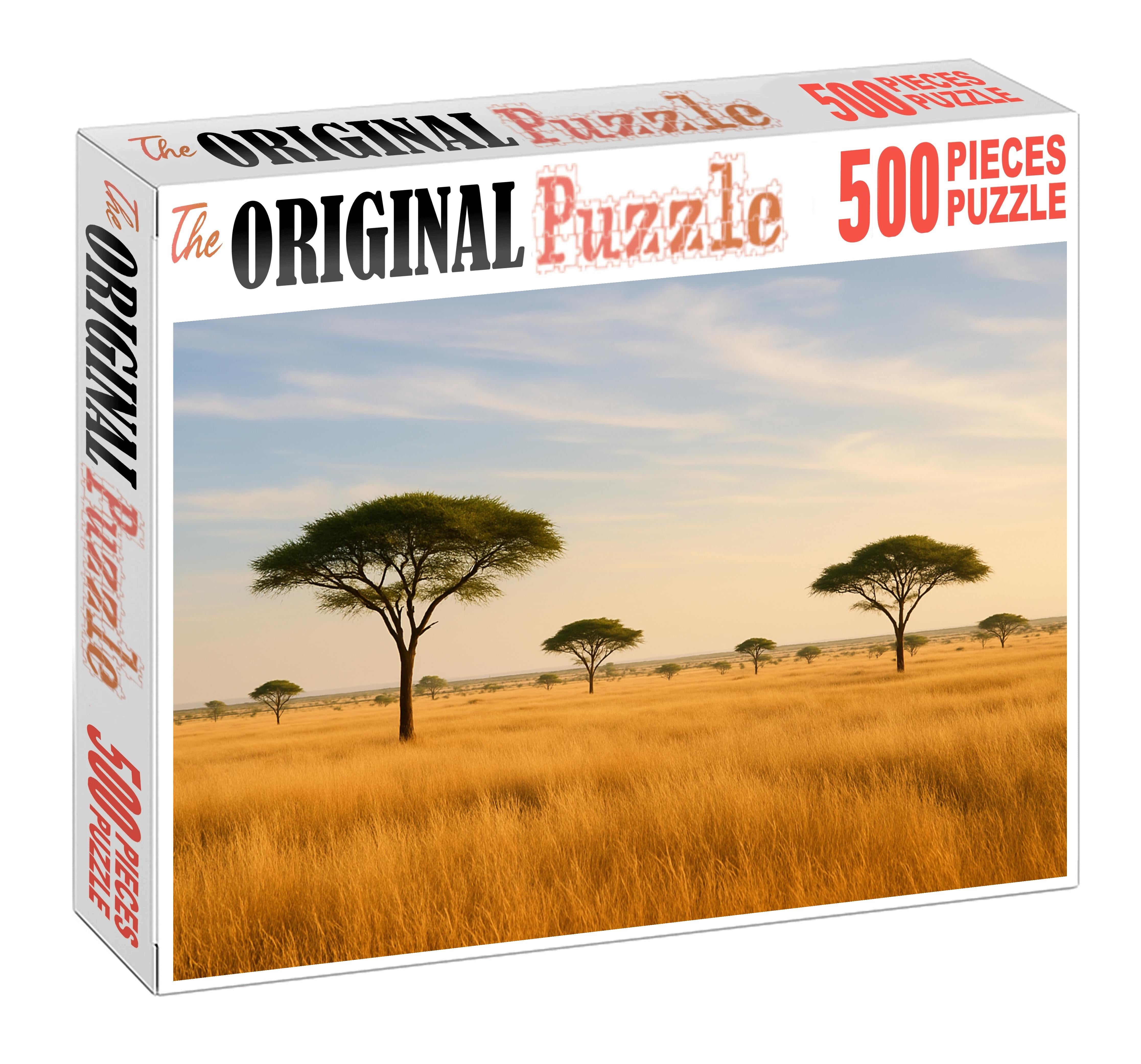 Golden Savannah Plains 200 Piece Puzzle