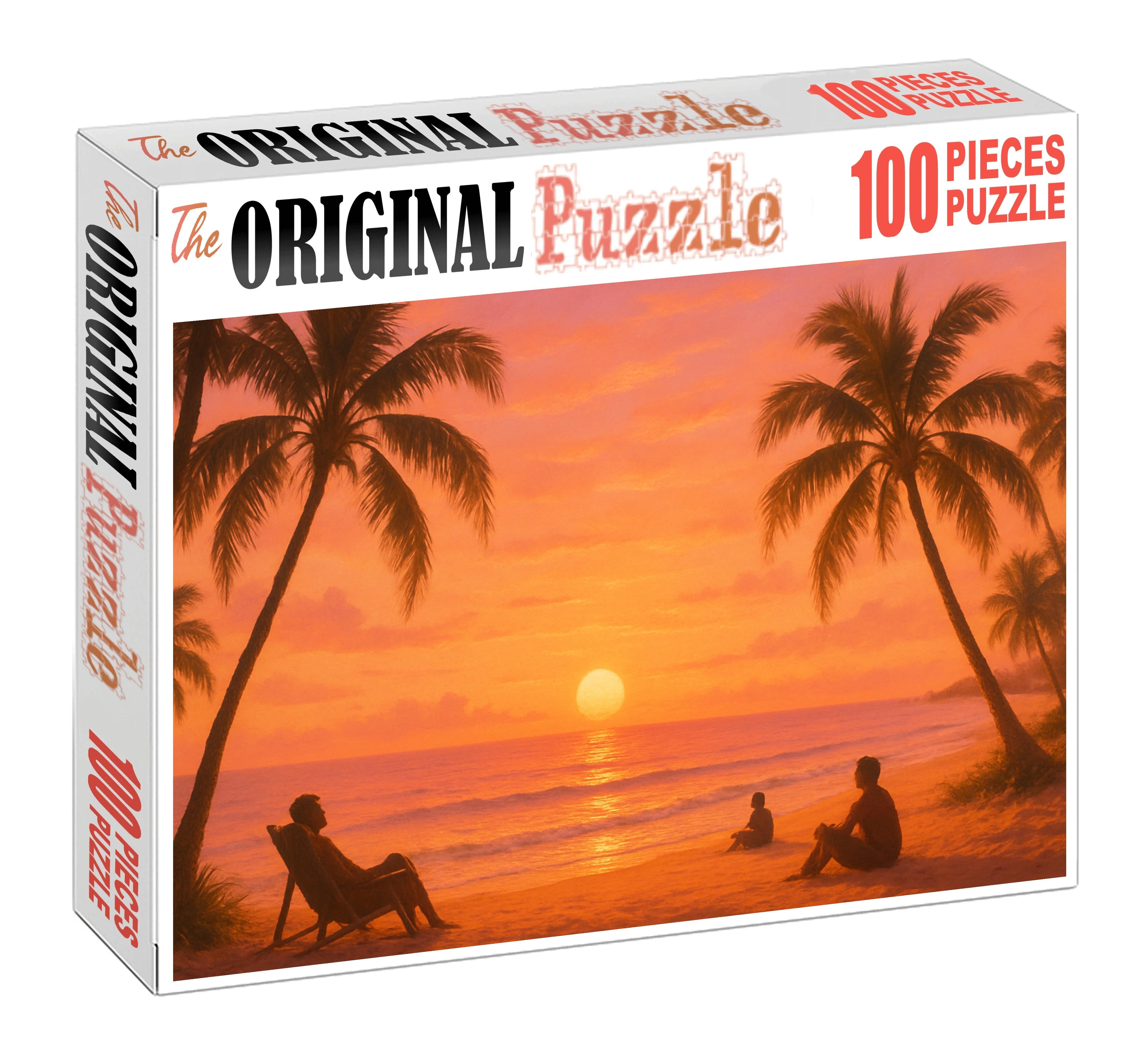 Chillwave Summer Escapism Lo-fi Beats And Pastel Beachside Reveries 20 Piece Puzzle