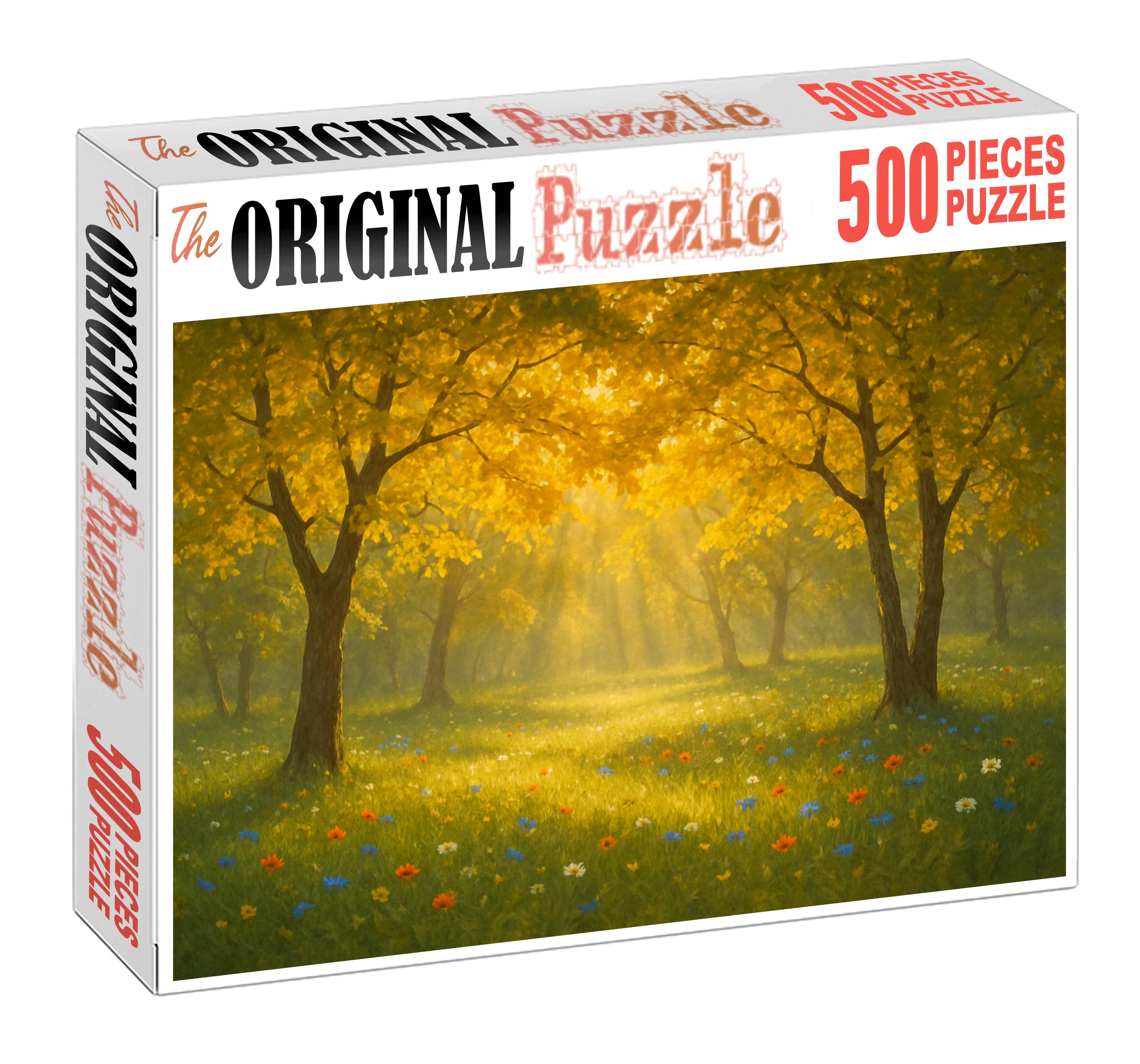 Golden Afternoon Grove Easy Puzzles