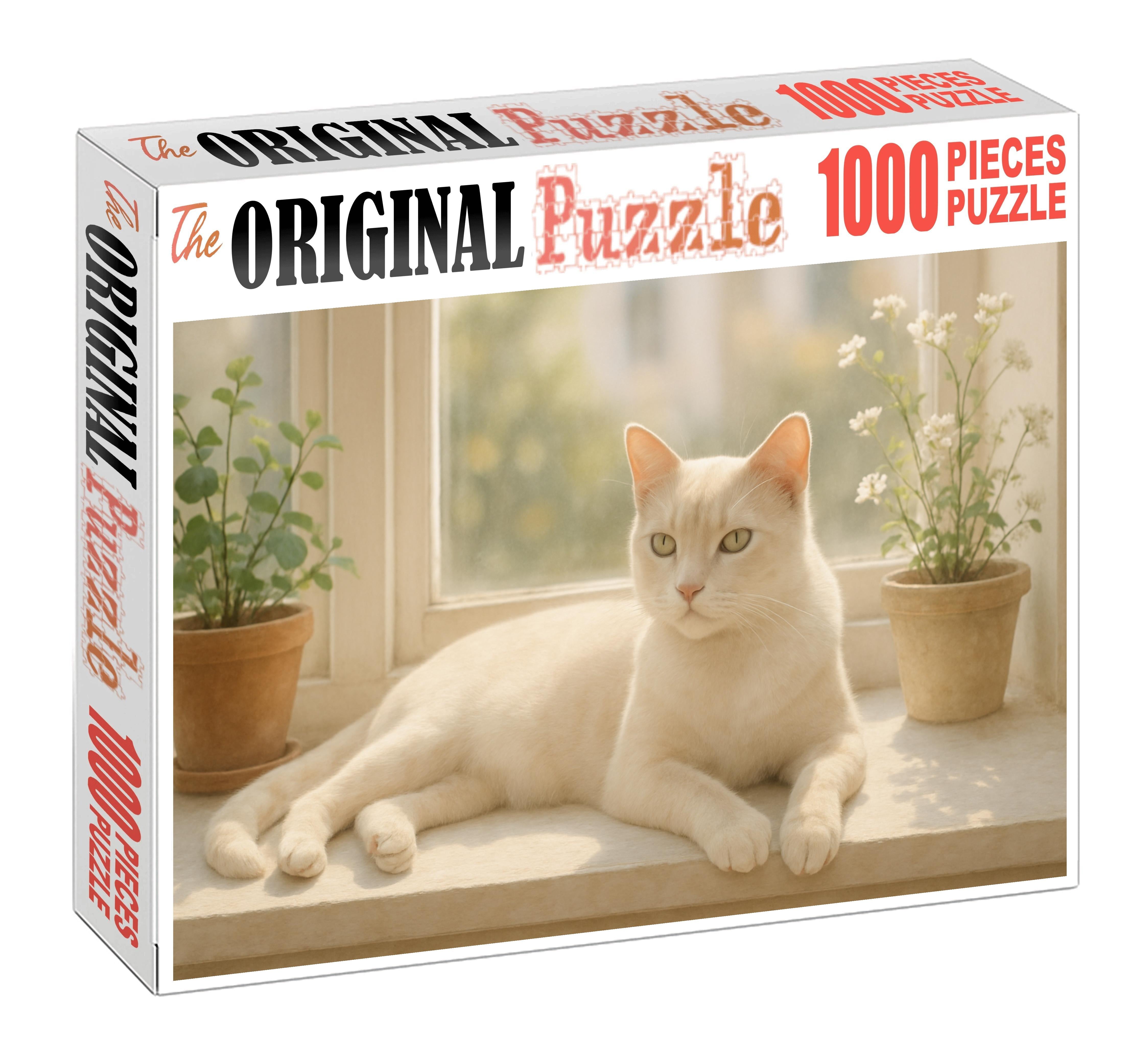 Ivory Silk Smooth Cream Cat With Quiet Charm Challenging Puzzles