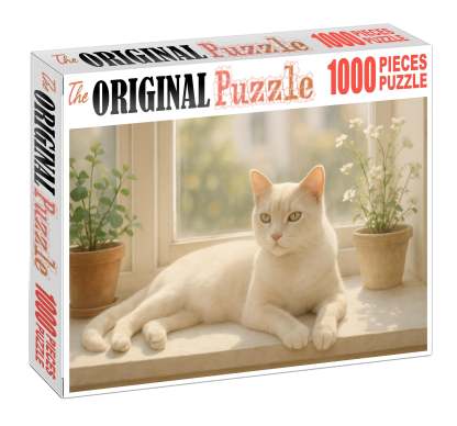 Ivory Silk Smooth Cream Cat With Quiet Charm Challenging Puzzles