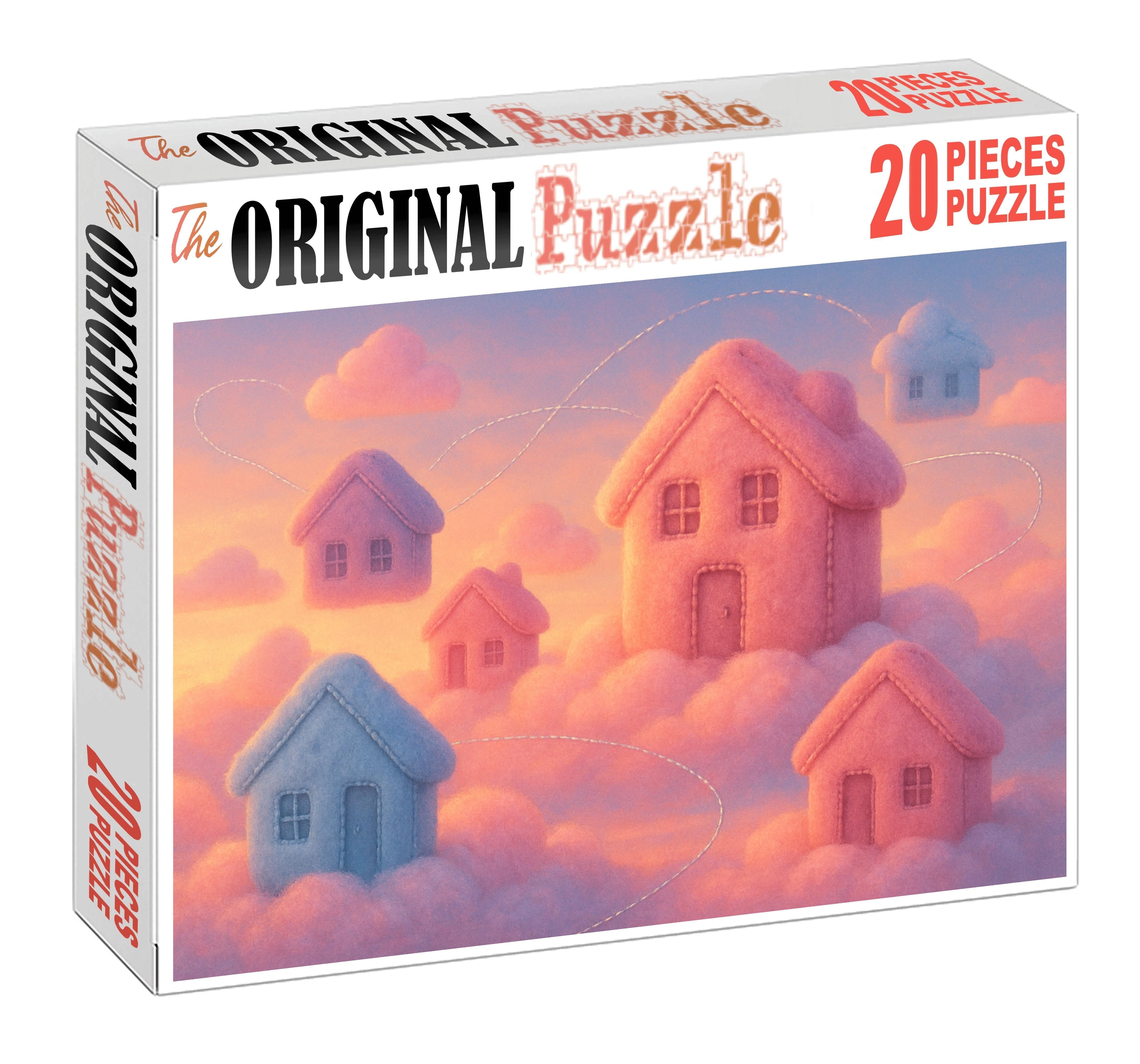 The Patchwork Cloud Village Puzzle Collection
