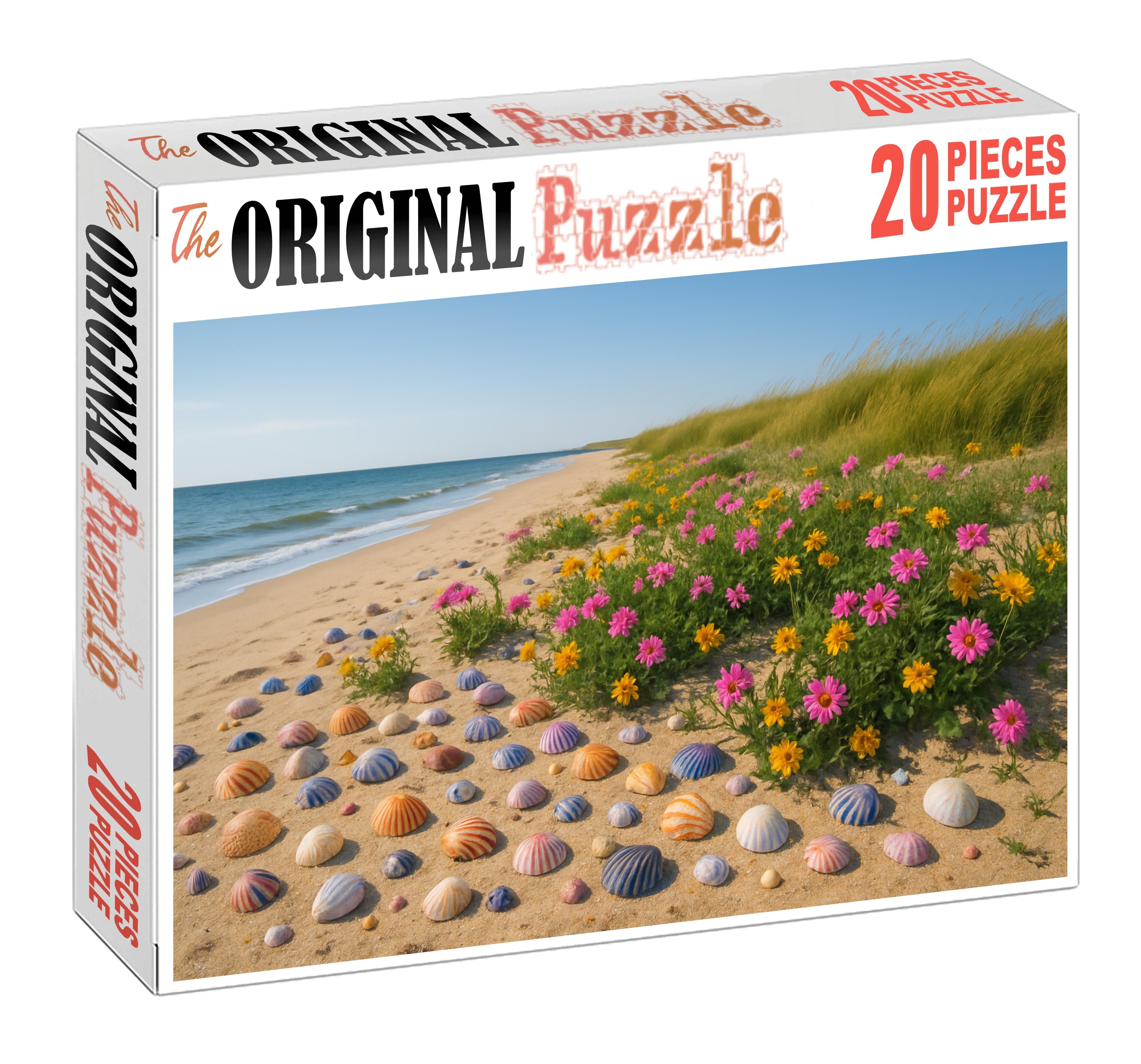 Seashell Meadow Shore 20 Piece Puzzle