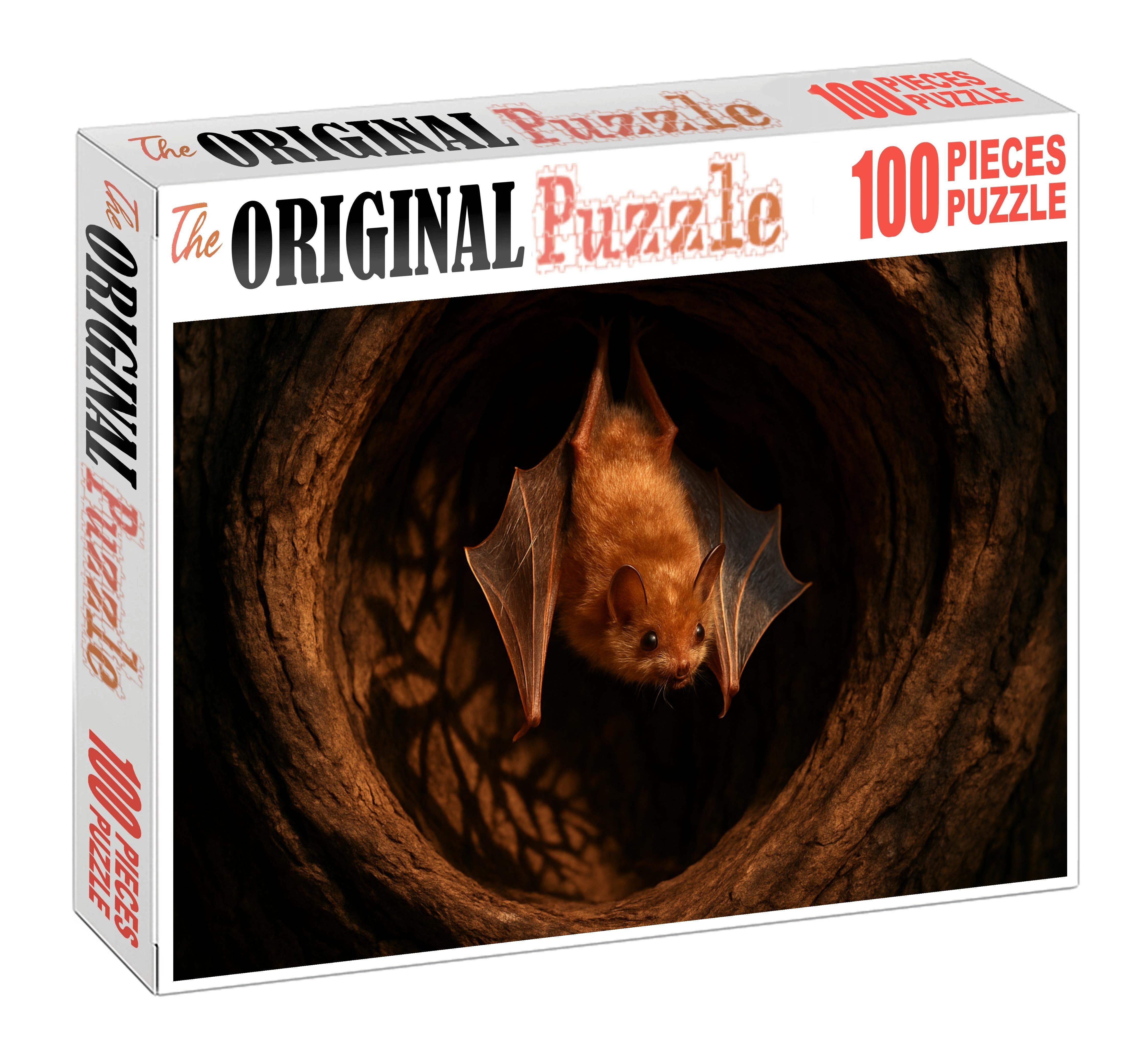 Copper-ringed Glimmering Bat 300 Piece Puzzle