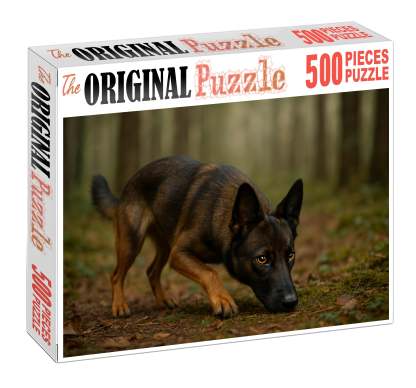 Shadow Sable Compact Dark-coated Tracker With Steadfast Focus Puzzle For Kids