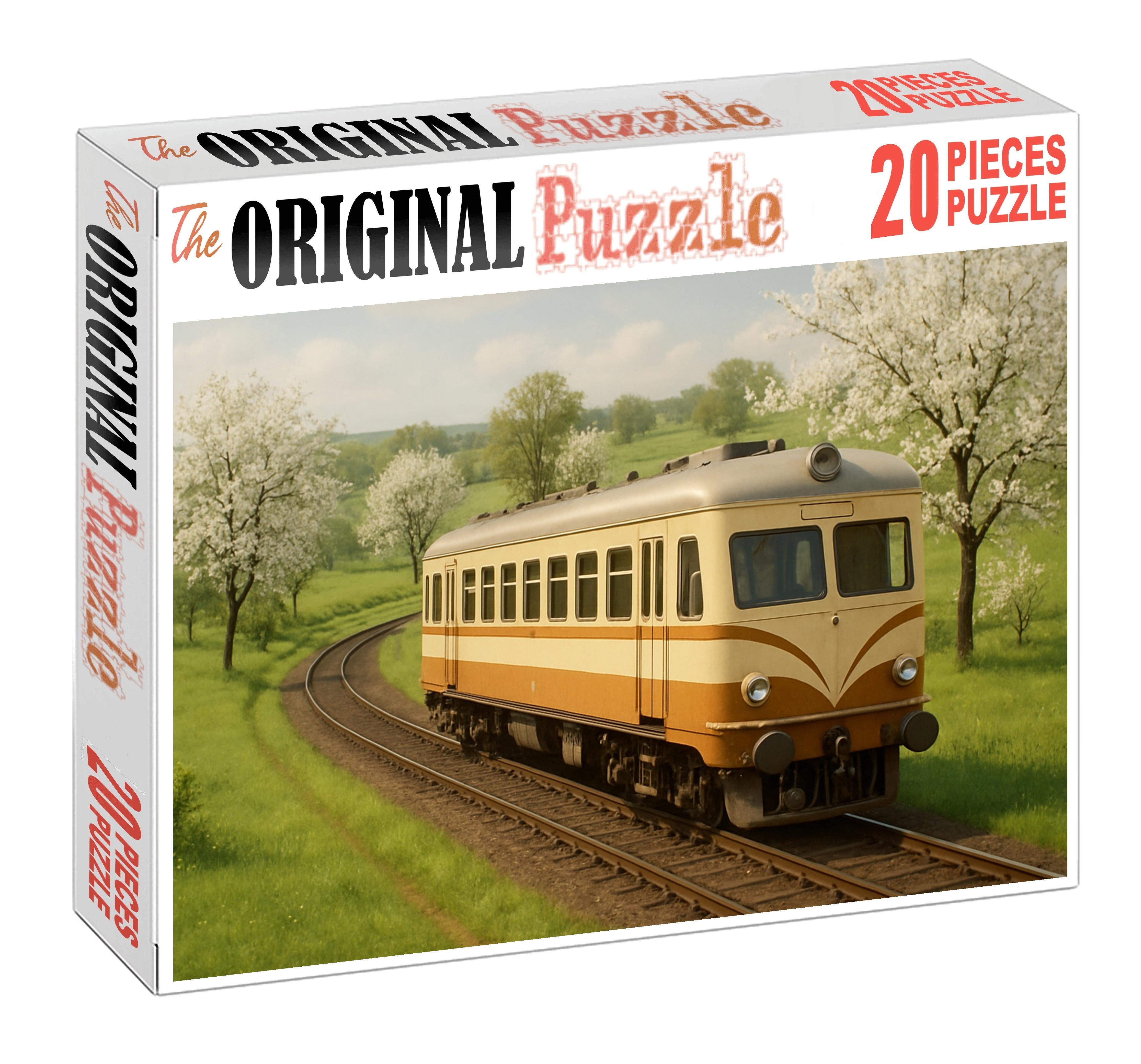 Amber Heritage Diesel Railcar 20 Piece Puzzle