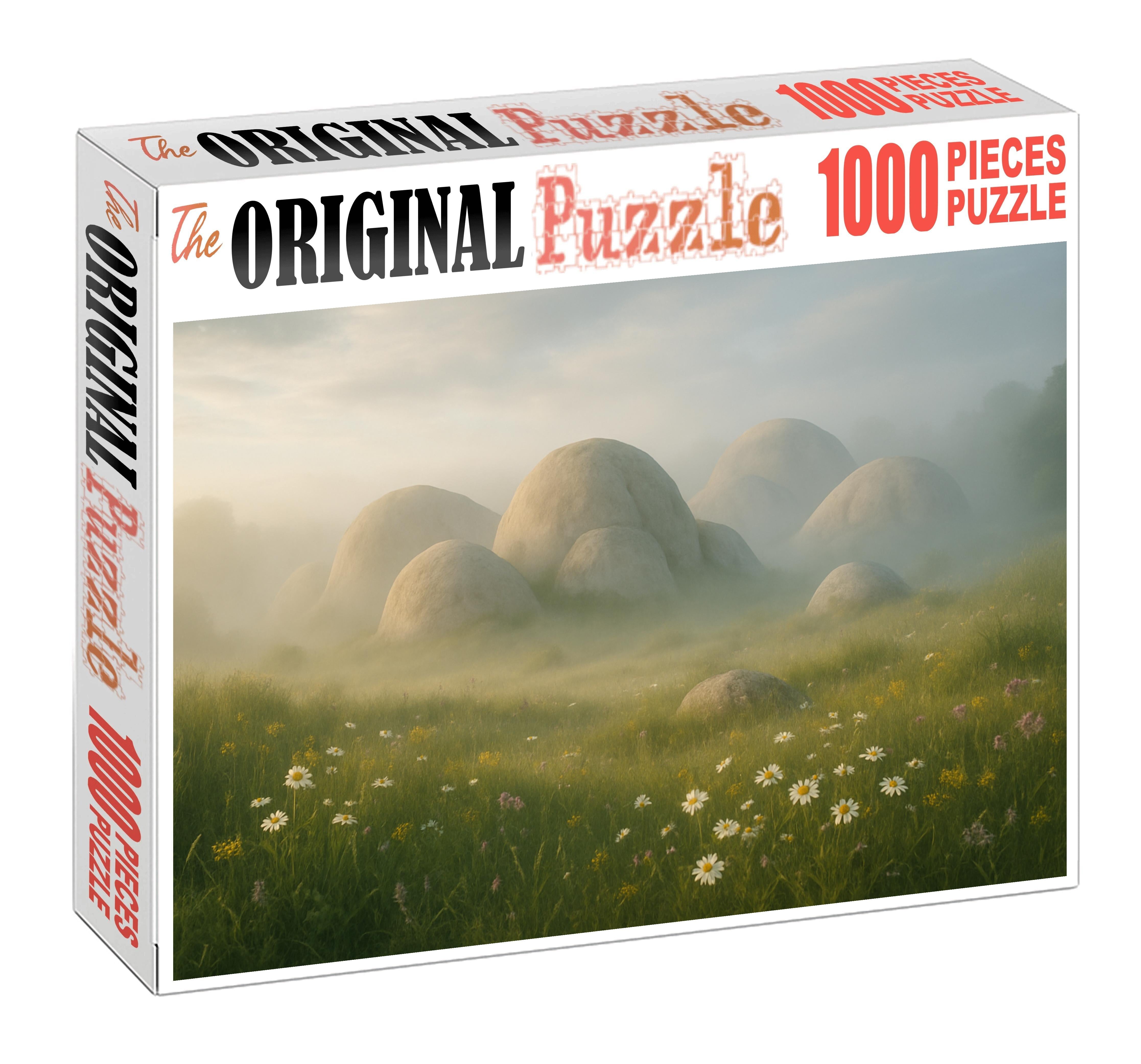 Fog-kissed Limestone Knolls Premium Puzzle Pieces