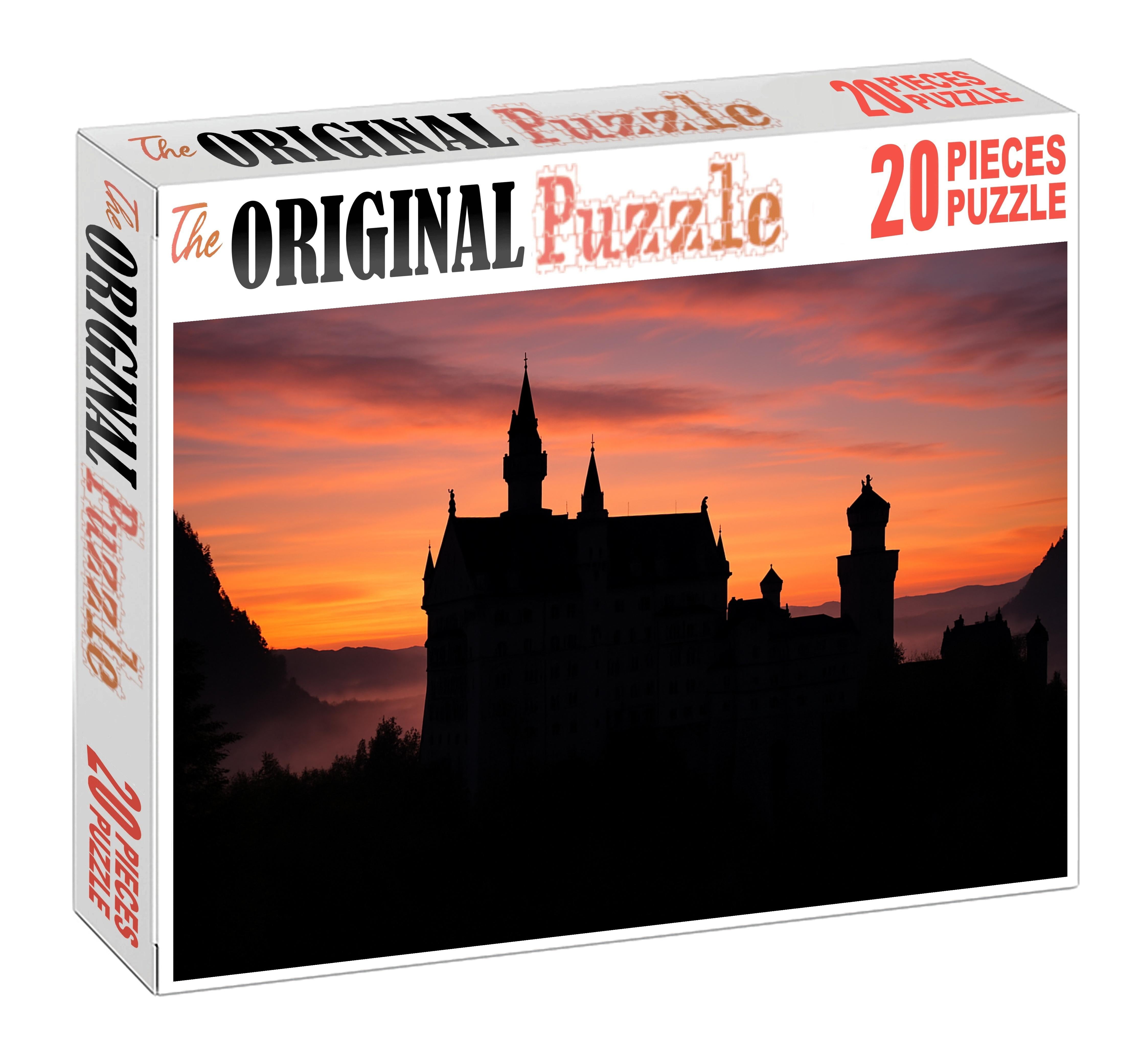 Neuschwanstein Castle Nestled In Bavaria Germany Recognized By 7456 Globally For Its Fairy-tale Beauty And Romantic Architecture Easy Puzzles