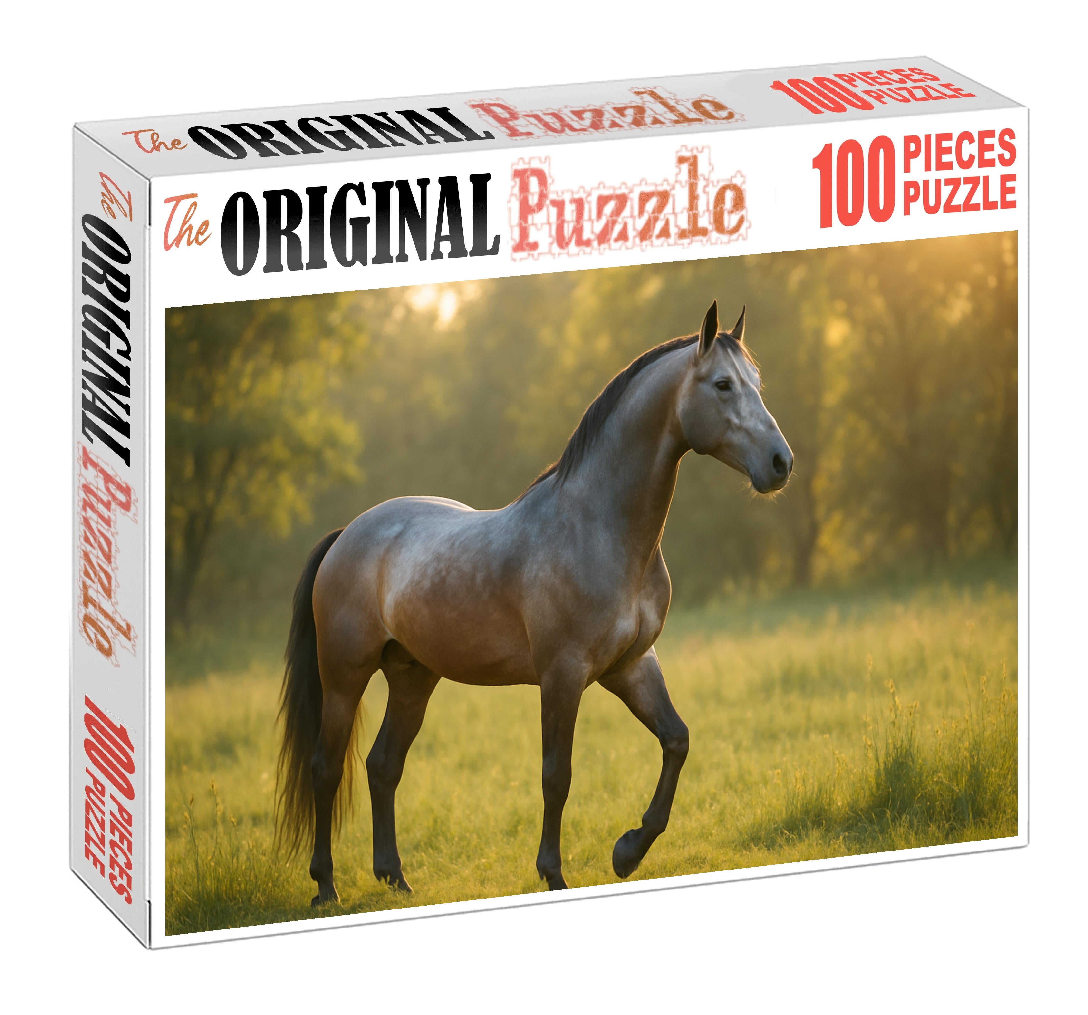 Silver Dusk Morgan Stallion Challenging Puzzles