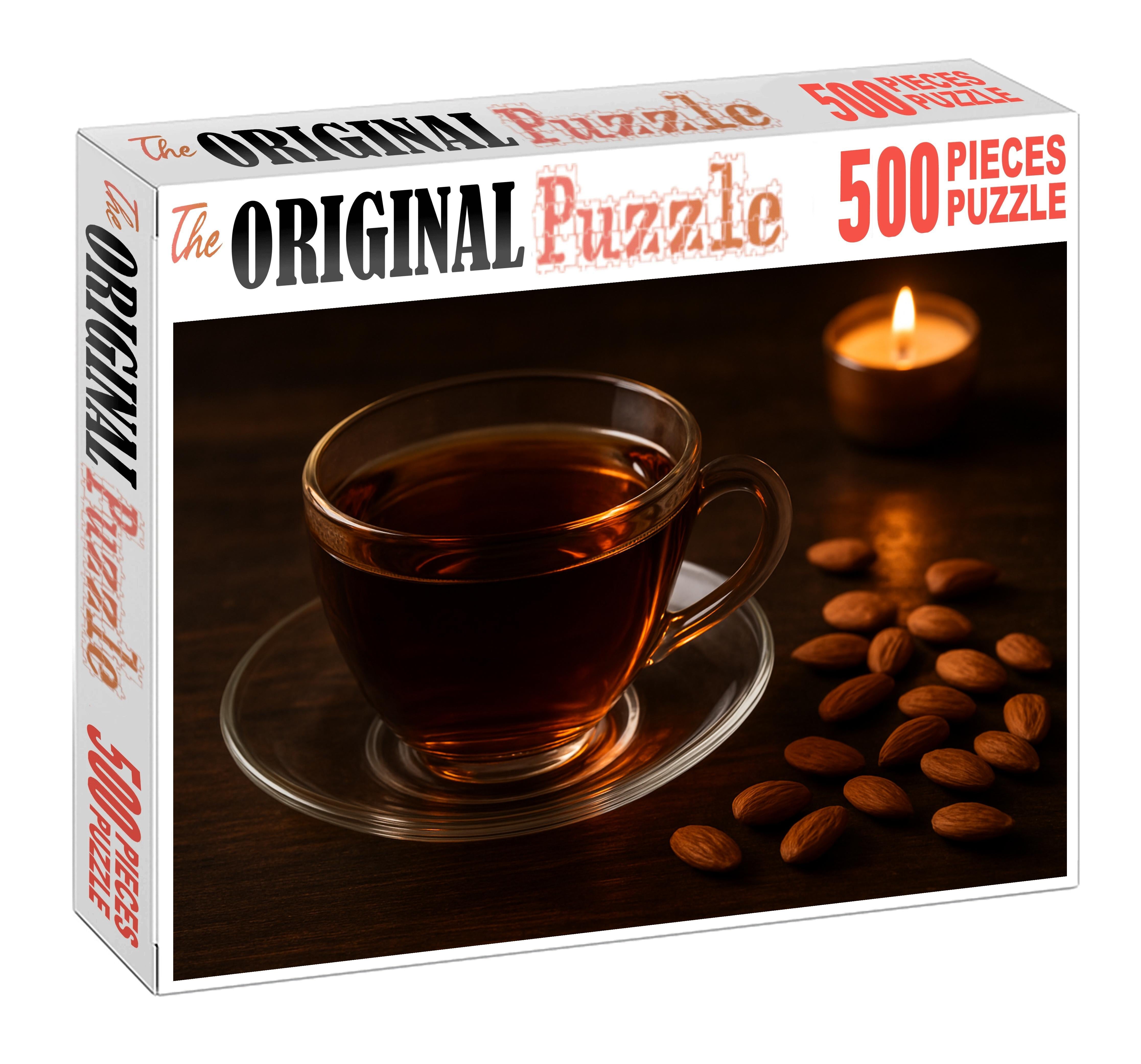Midnight Caramel Black Tea 500 Piece Puzzle