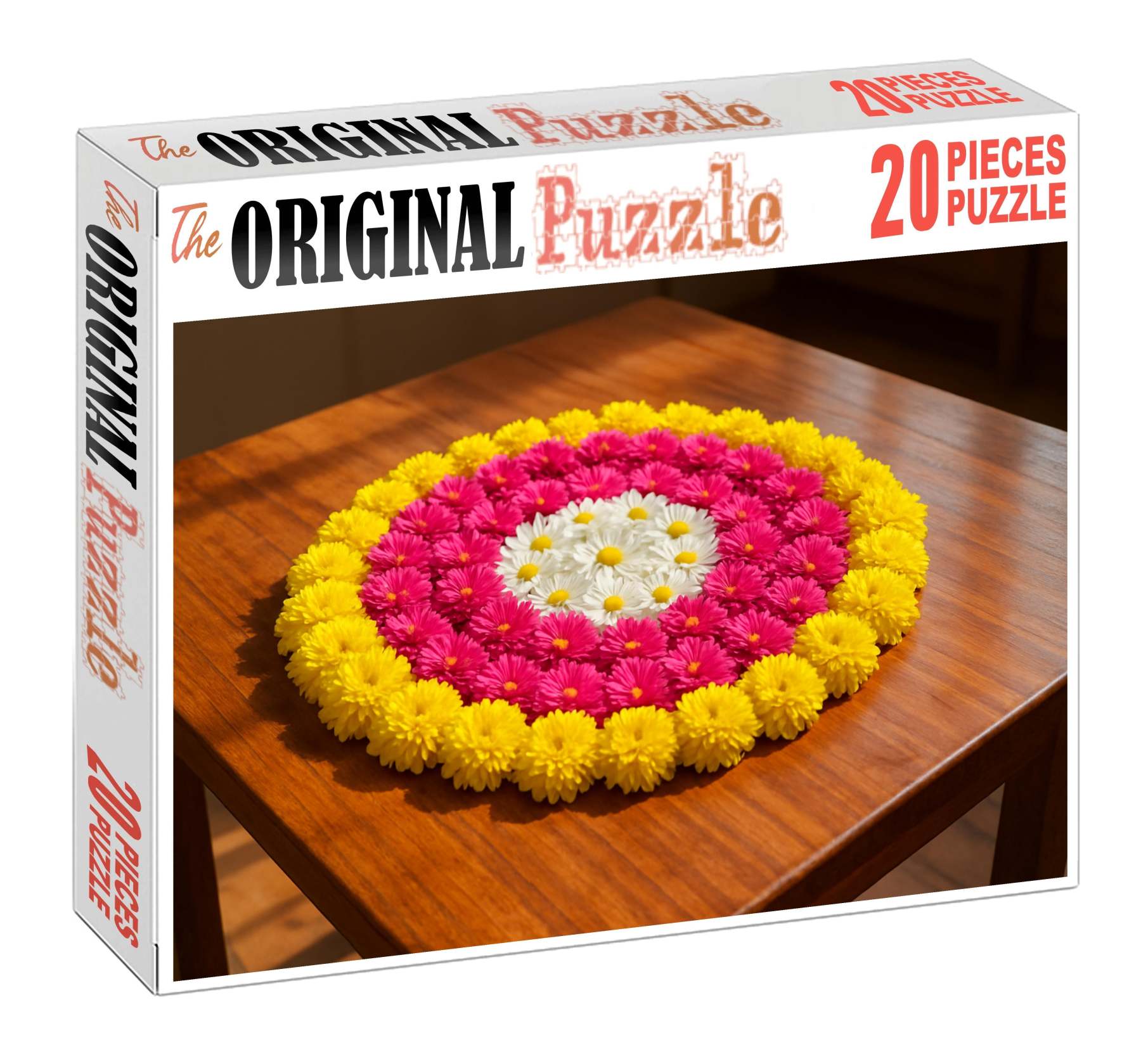 Vibrant Spring Tabletop Display Family Puzzles