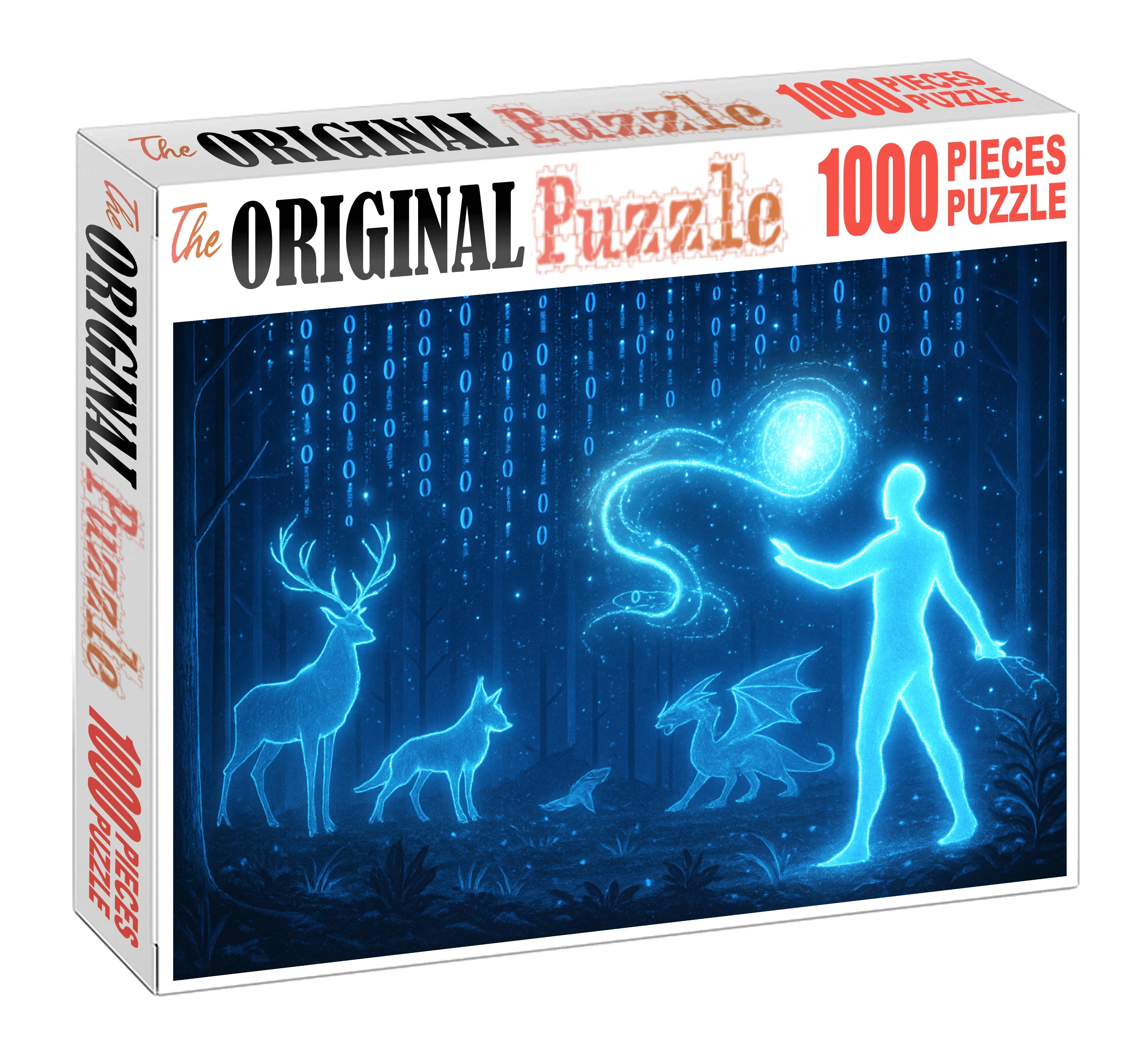 Virtual Reality Fantasy Realm Immersive Magic In Infinite Worlds Premium Puzzle Pieces