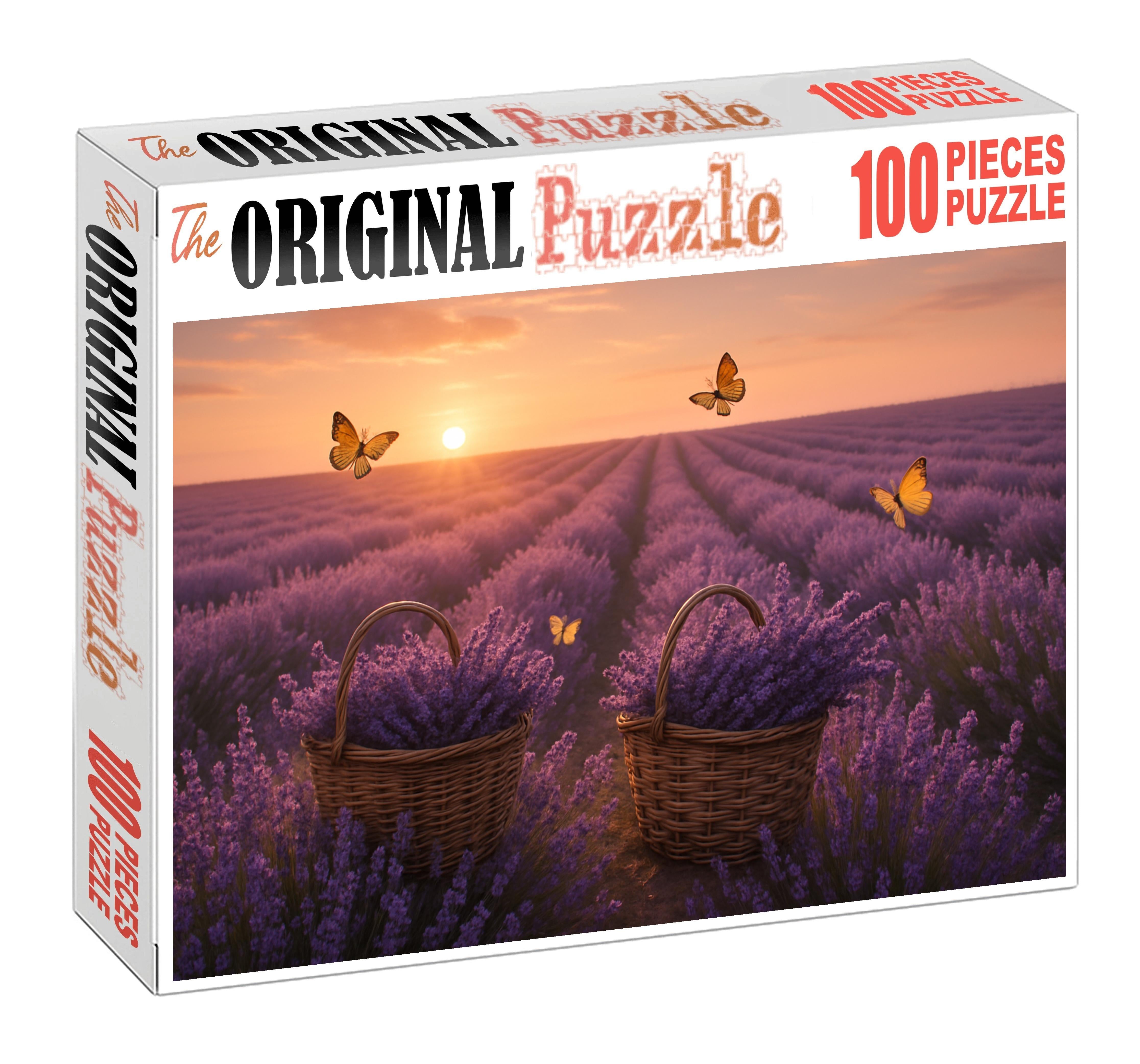 Sunrise Lavender Fields 200 Piece Puzzle