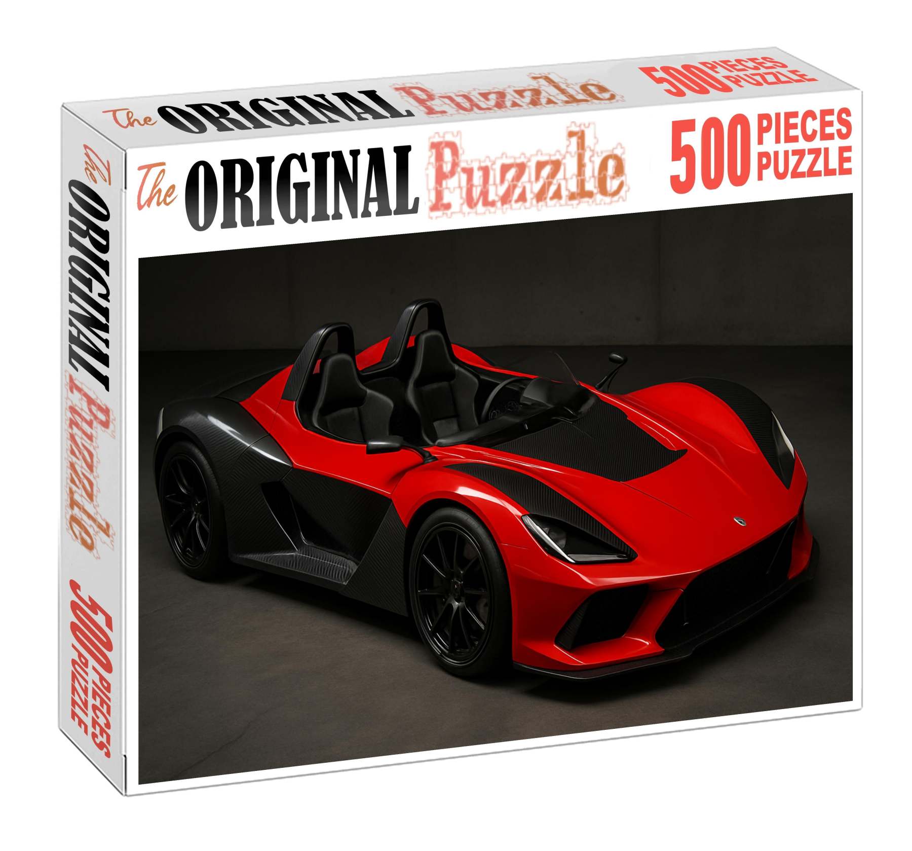 Falcon Aero Lightweight Carbon Fiber Roadster Puzzle For Kids