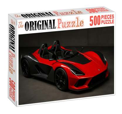 Falcon Aero Lightweight Carbon Fiber Roadster Puzzle For Kids
