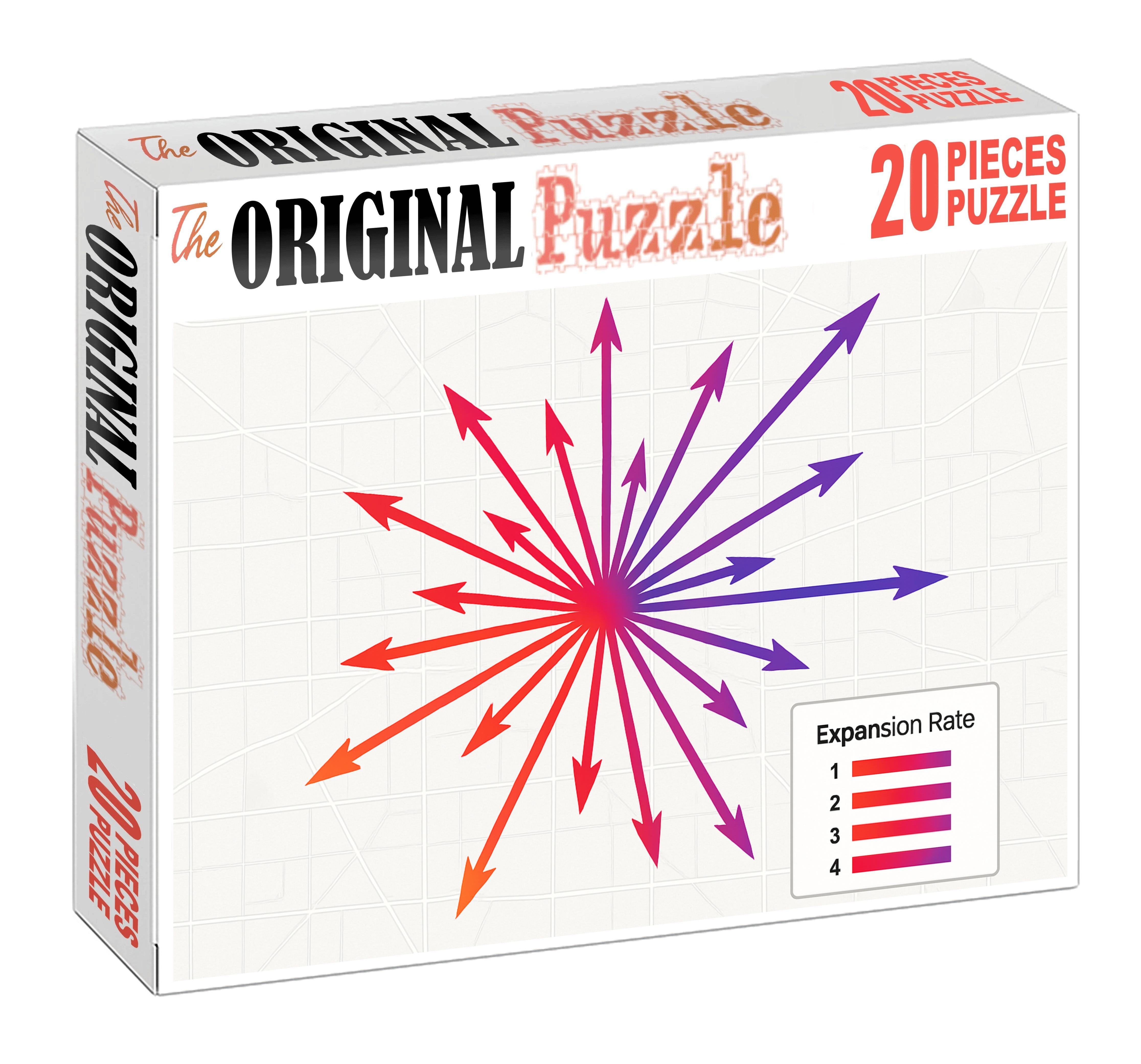 Urban Growth Vector Diagram 20 Piece Puzzle