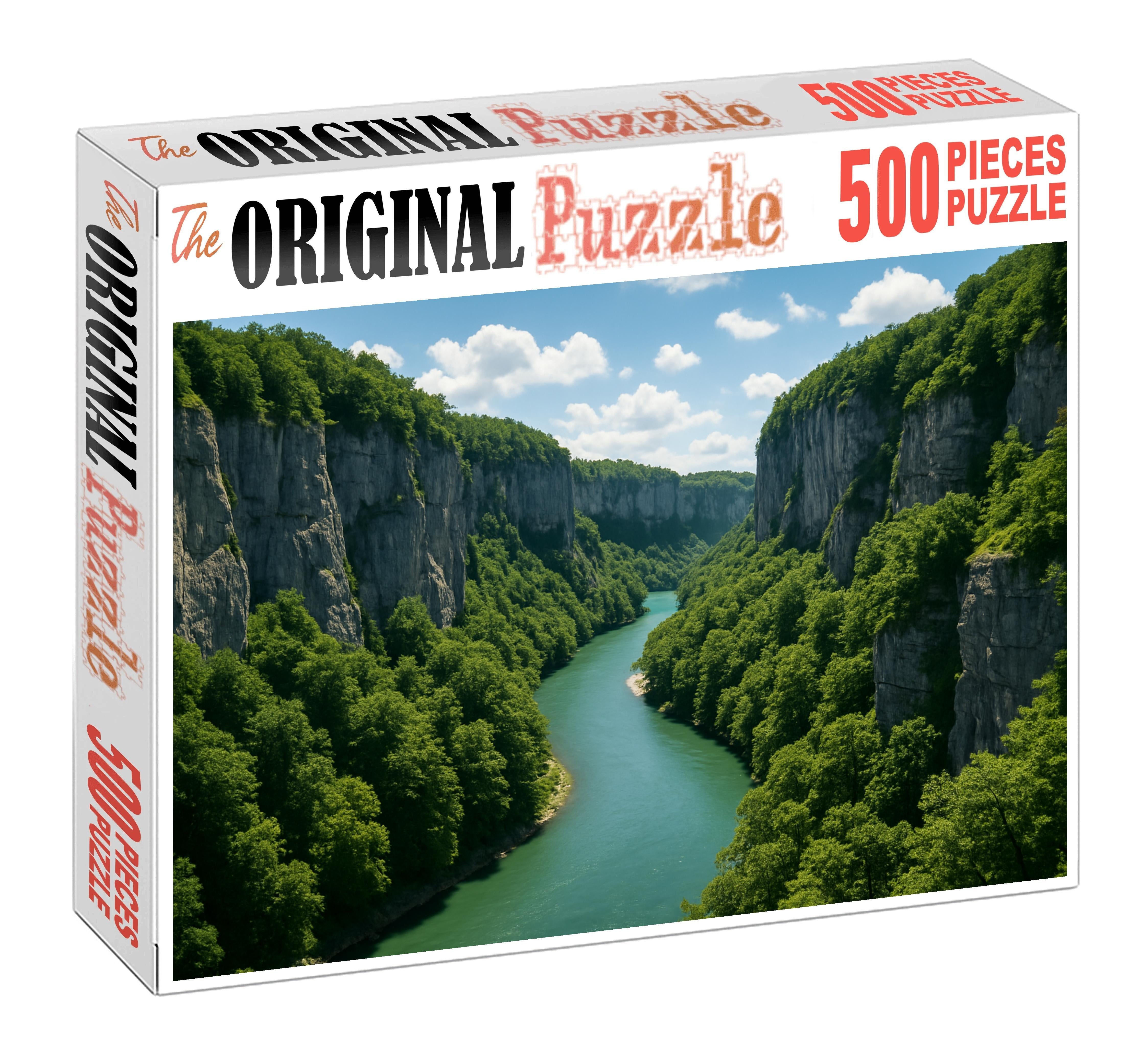 Twisting River Gorge 300 Piece Puzzle