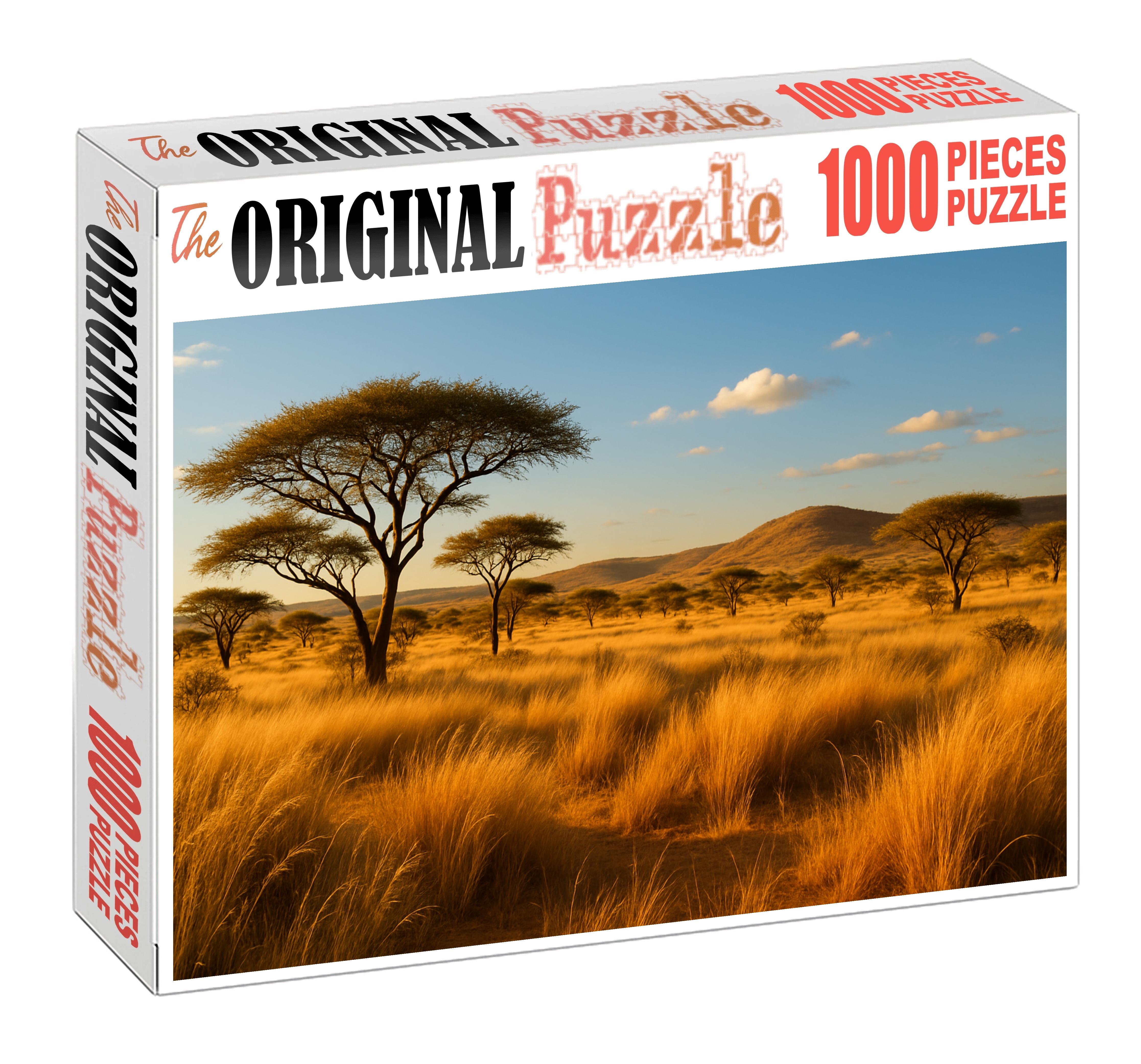 Amber Ridge Savanna Custom Jigsaw Puzzle