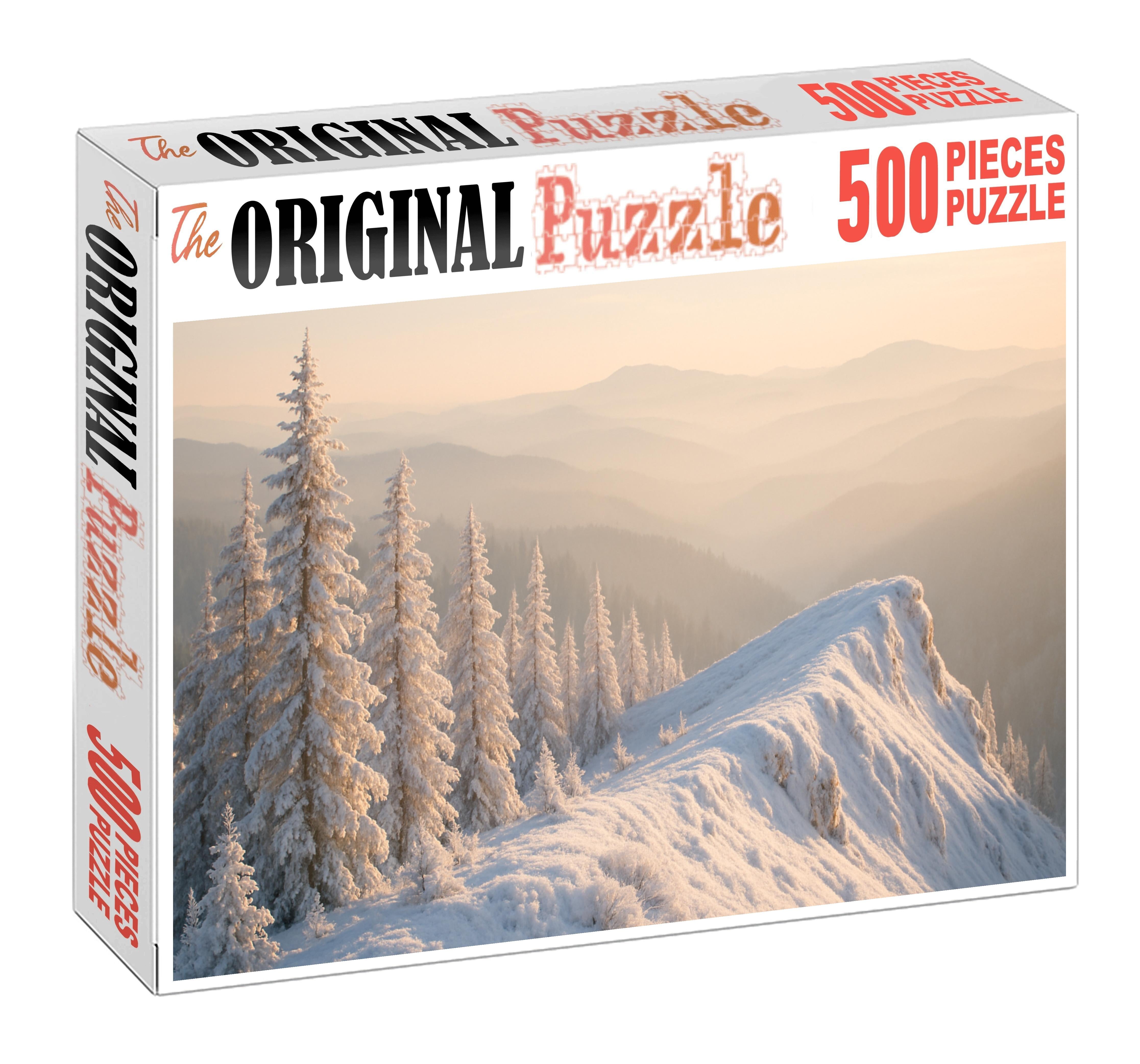 Frosted Ridge Morning Easy Puzzles