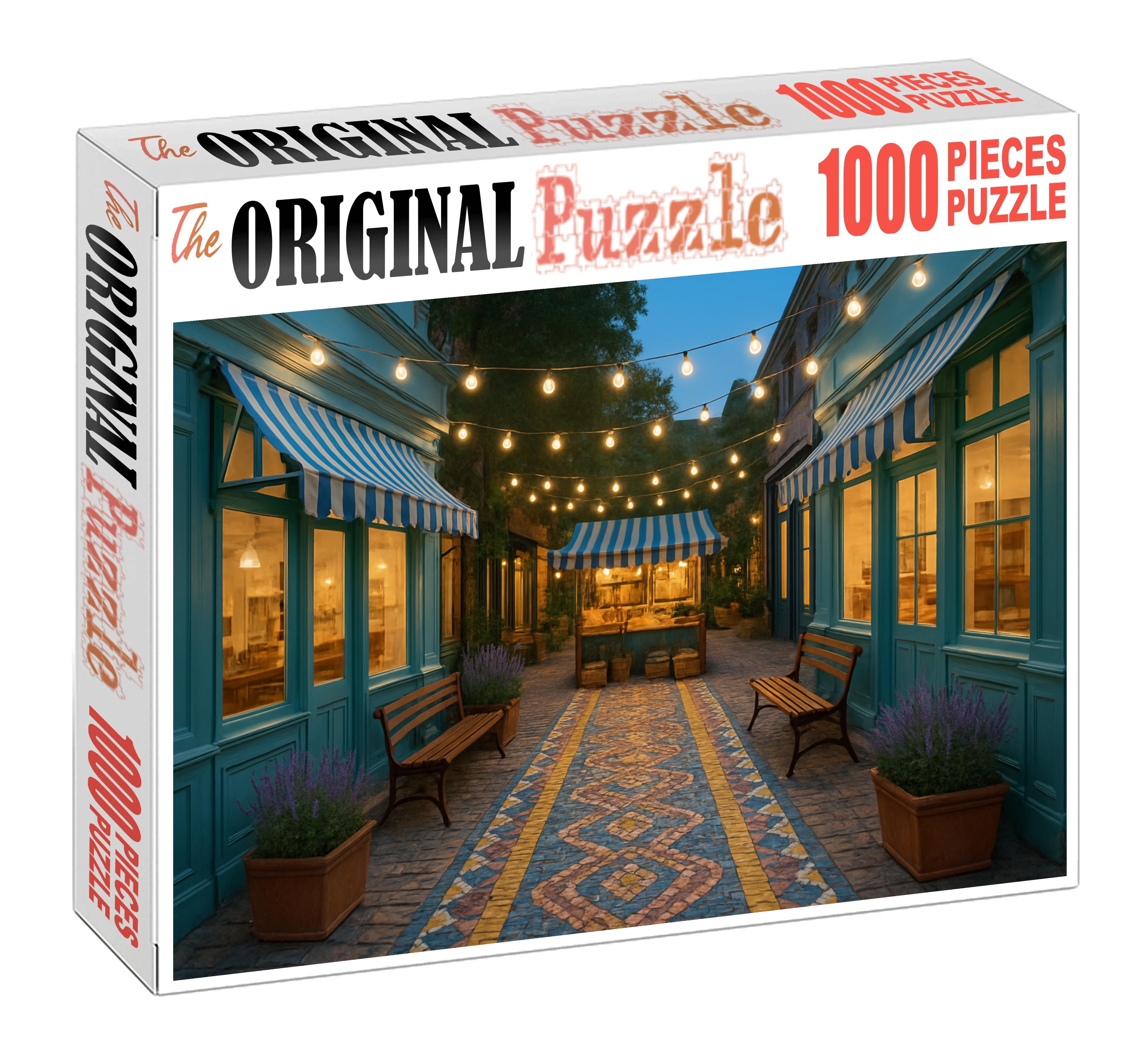 Cerulean Market Lane 200 Piece Puzzle