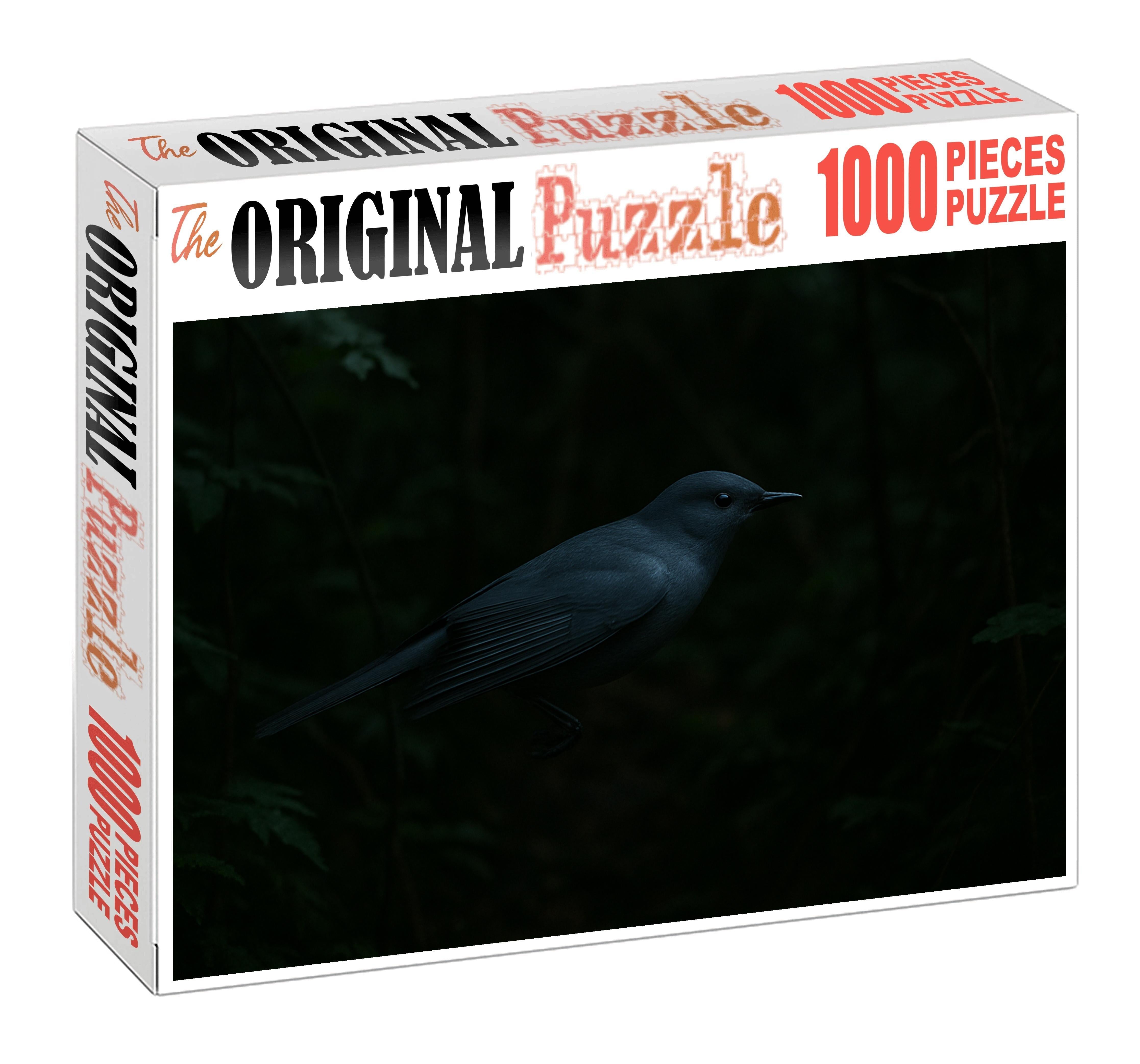 Dusky Veil Silent Forest Phantom With Shimmering Plumage 50 Piece Puzzle
