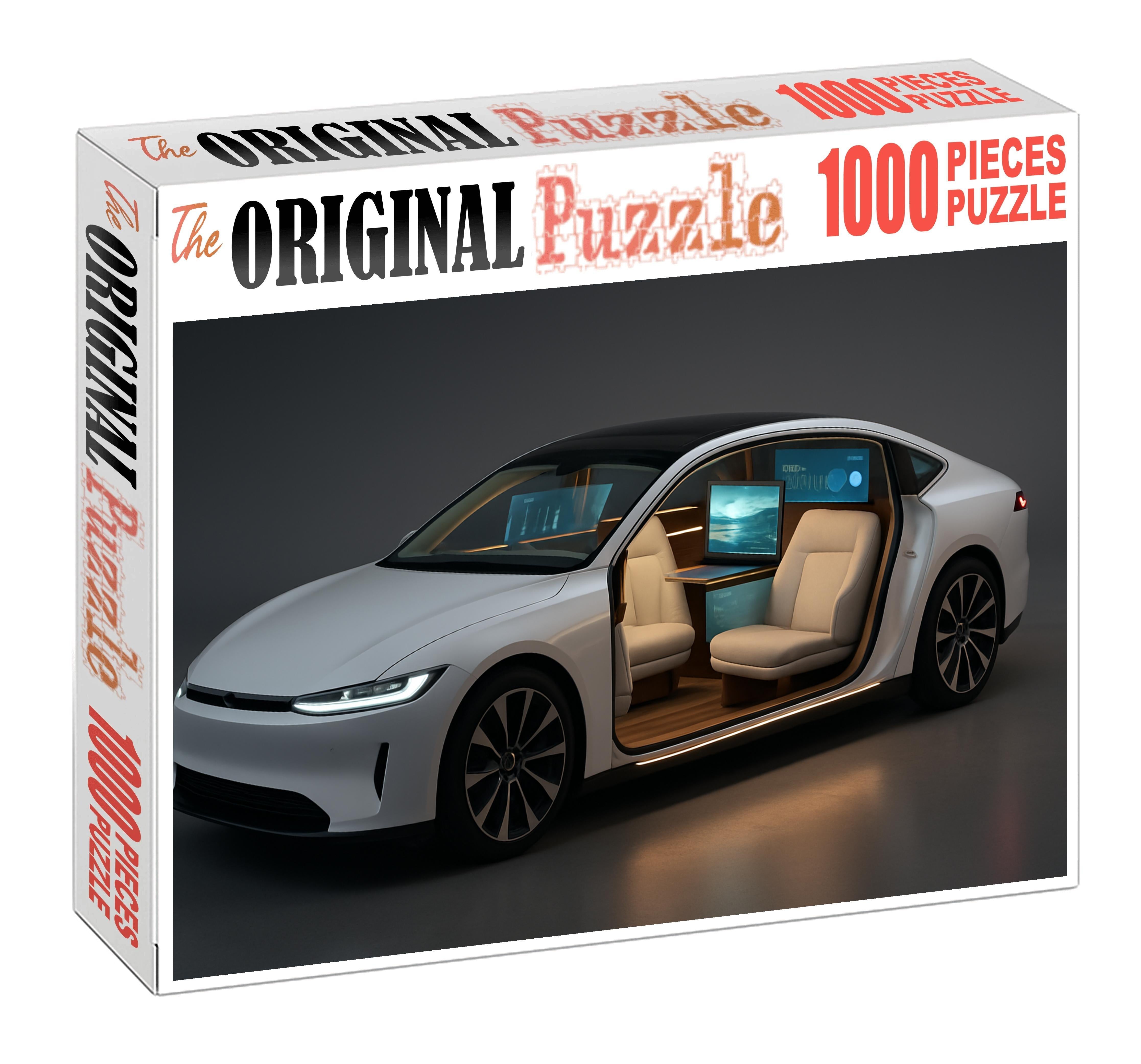 Nova Silhouette Concept Autonomous Luxury Vision Premium Puzzle Pieces