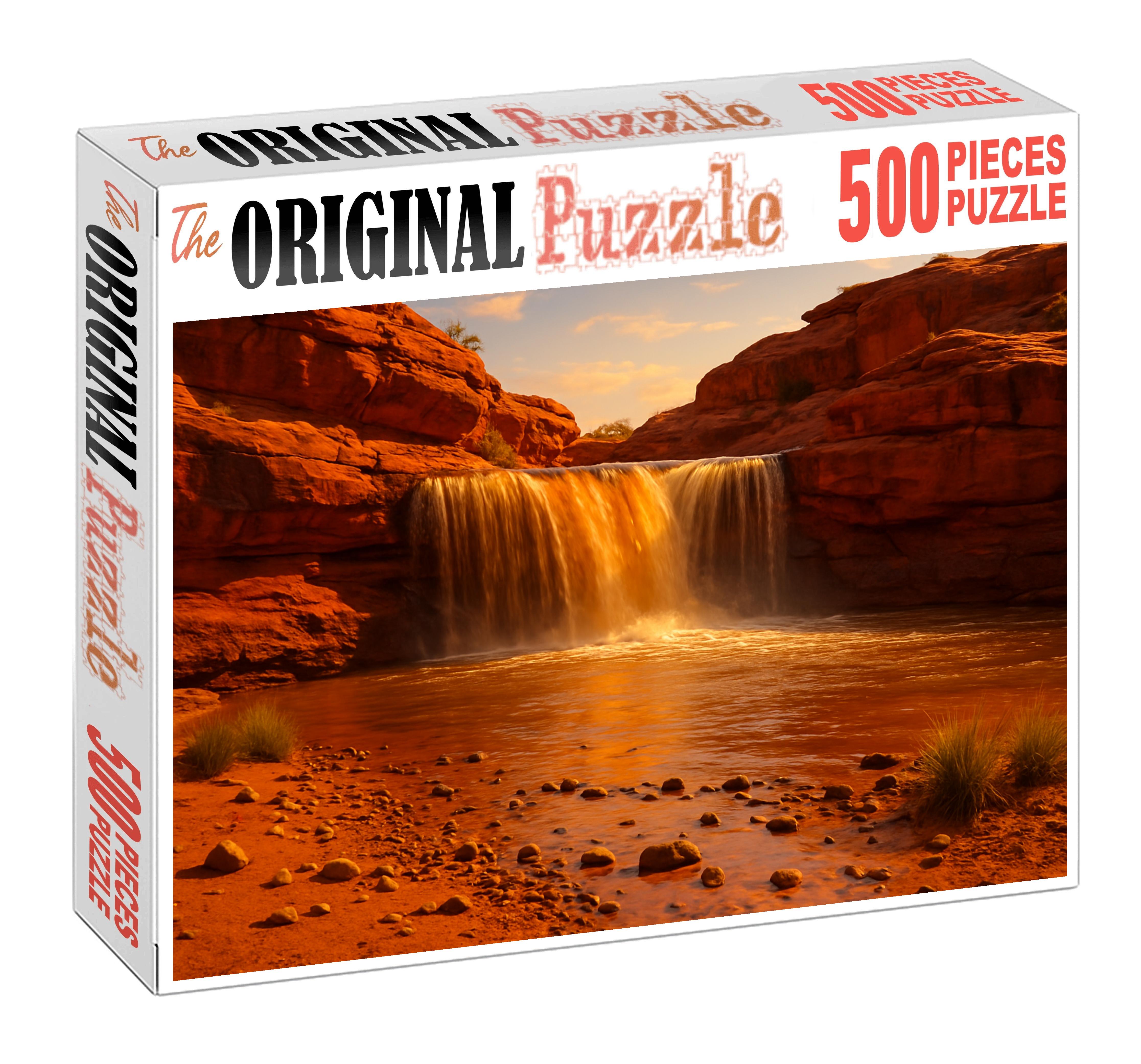 Amber Glow Spill 200 Piece Puzzle
